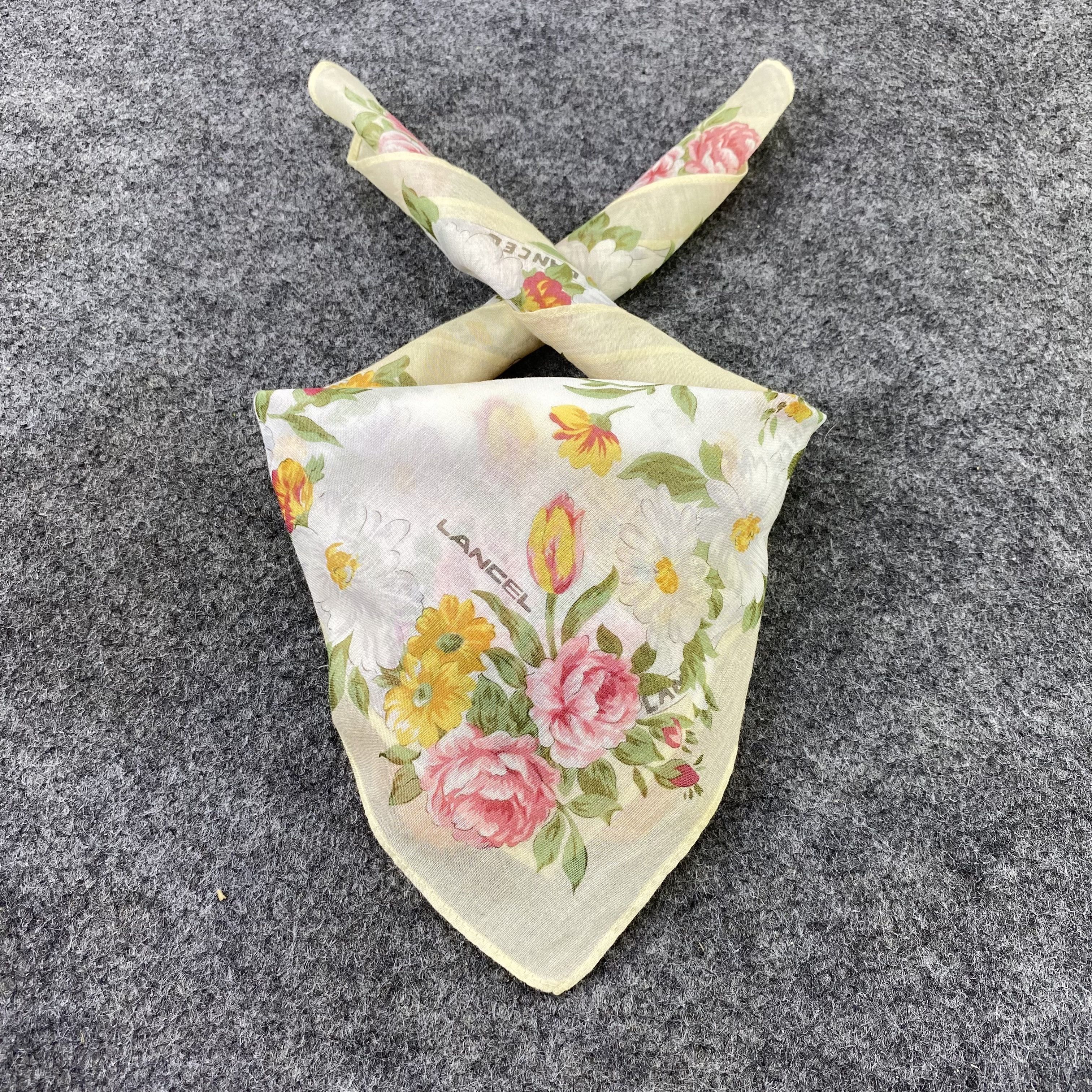 Lancel Lancel Handkerchief / Bandana / Neckerchief -B686 Size ONE SIZE - 2 Thumbnail