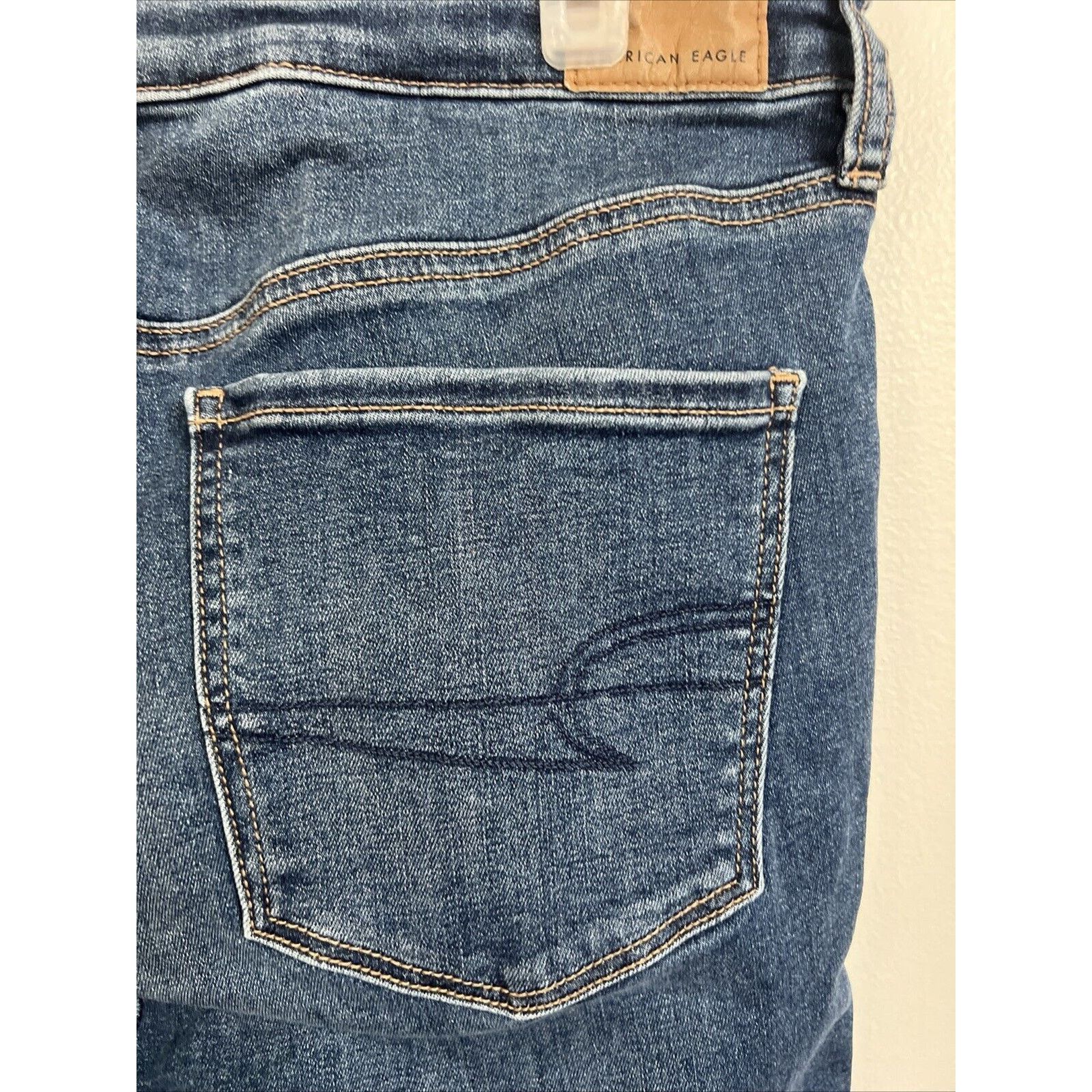 American Eagle Outfitters EUC American Eagle womens high rise jegging size 12 X-Short Size 34" / US 12 / IT 48 - 4 Thumbnail