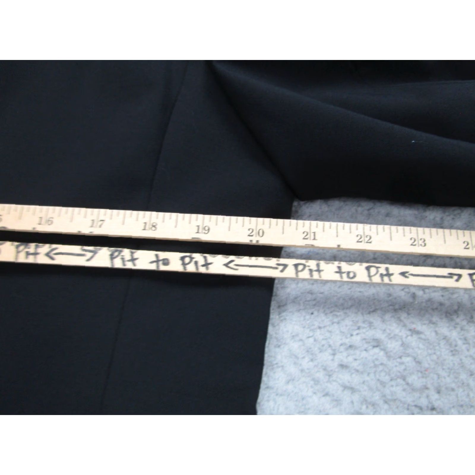 Theory Theory Blazer Mens 40 Black Wool Slim Sport Coat Notch Lapel Front Two-Button Single-Breasted Regular Coat Size 40R - 6 Thumbnail
