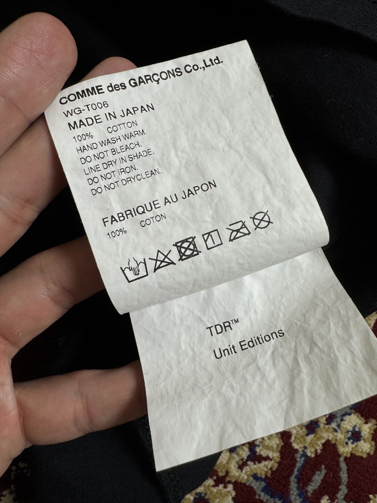 Comme des Garcons Junya Watanabe We are the fifth apes CDG Comme Des garcons Size US M / EU 48-50 / 2 - 6 Thumbnail