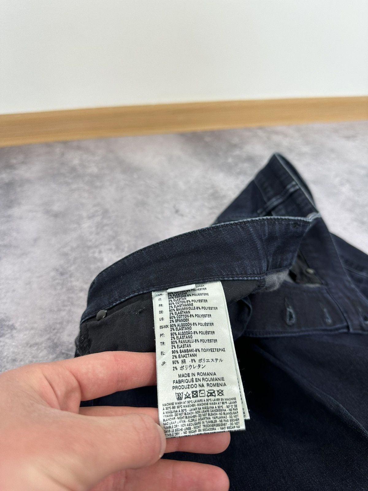 Other Diesel Black Gold Avant Garde Designer Opium Hype Slim Jeans Size US 29 - 15 Thumbnail