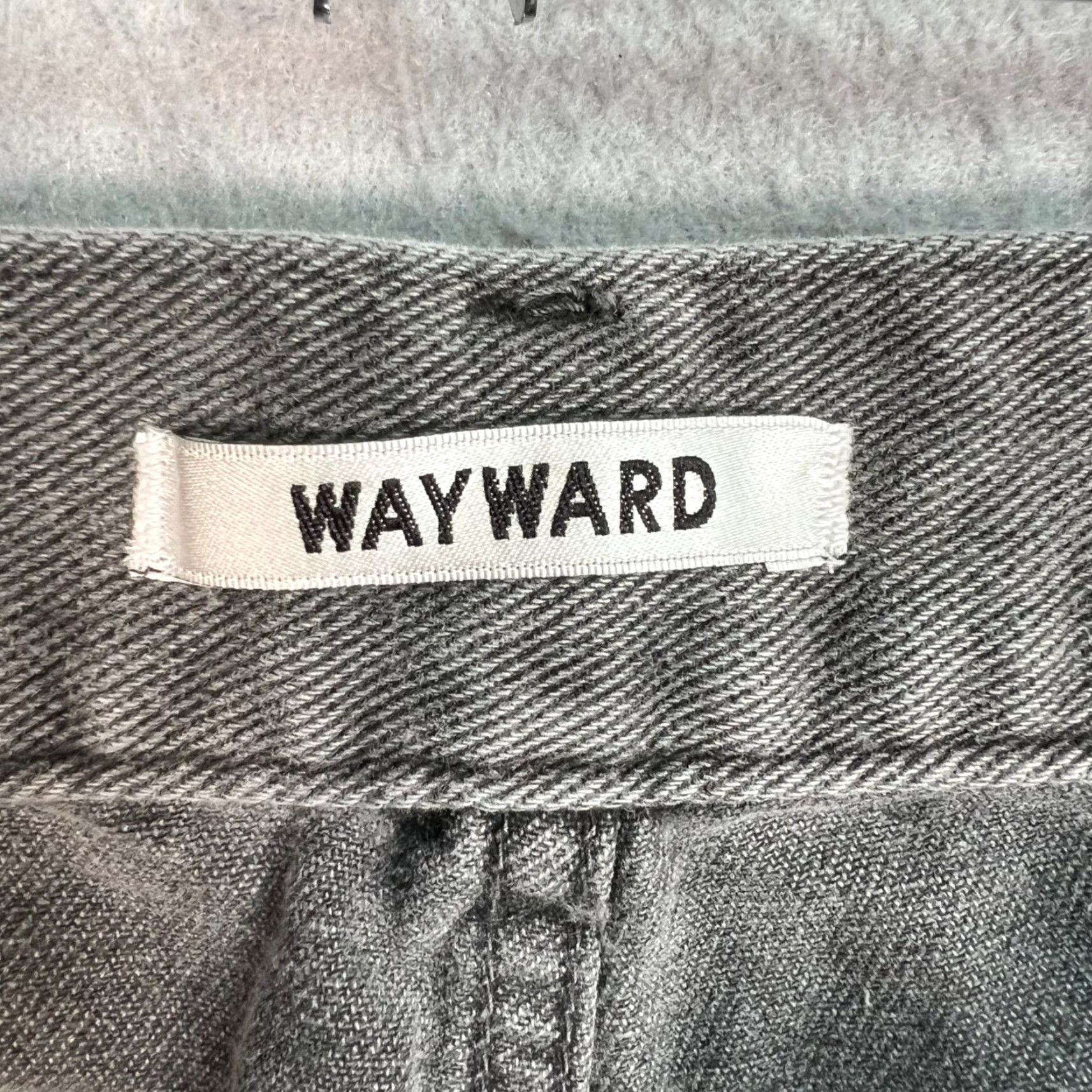 Denime Wayward Denim Jeans Womens Size 1 High-Waisted Straight Gray 31in Inseam 5-Pocket Regular Rise Mens/Girls? Size 25" / US 0 / IT 36 - 3 Thumbnail