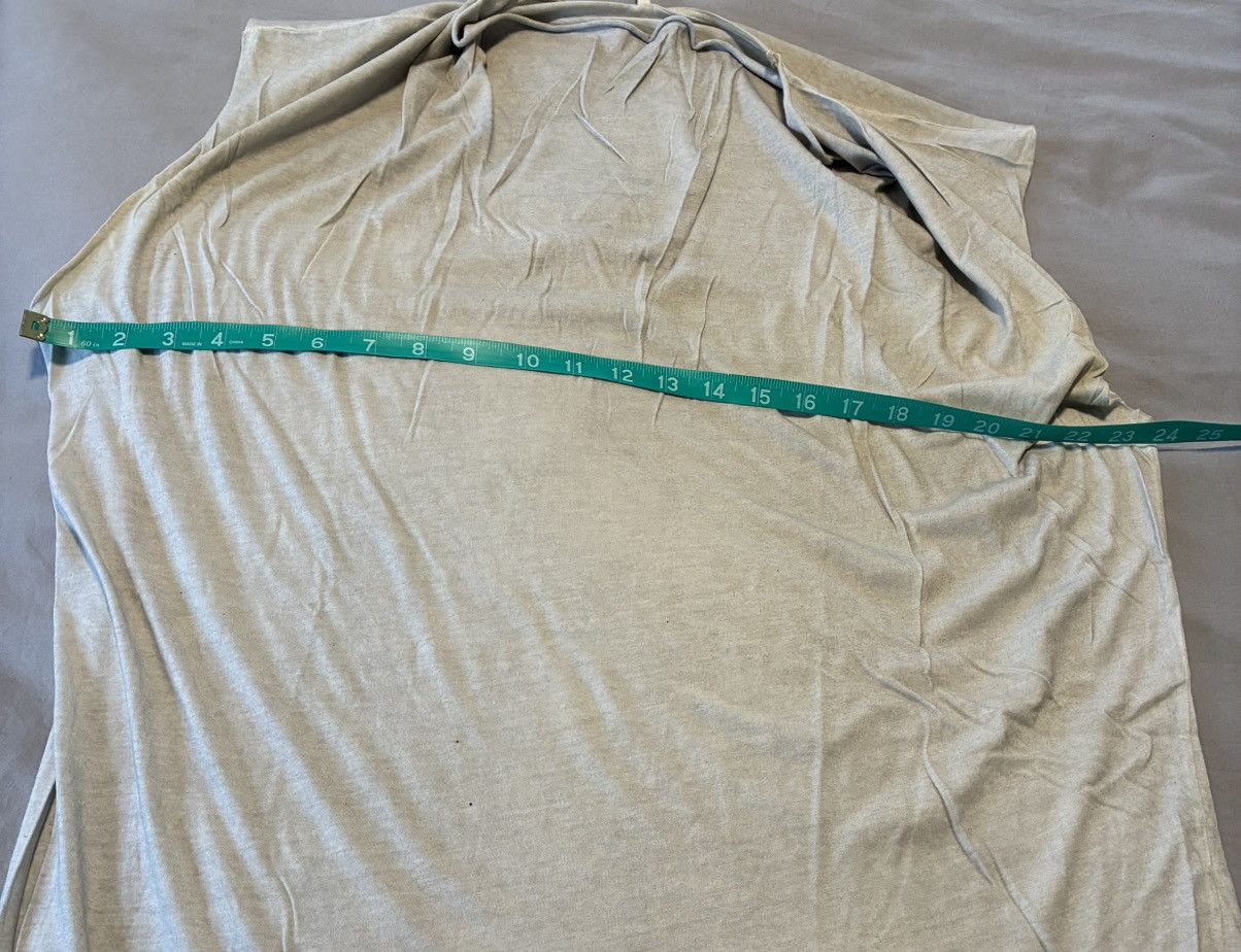 Damir Doma Damir Doma Draped Cowl Short Sleeve Tee in Taupe Size US M / EU 48-50 / 2 - 9 Thumbnail