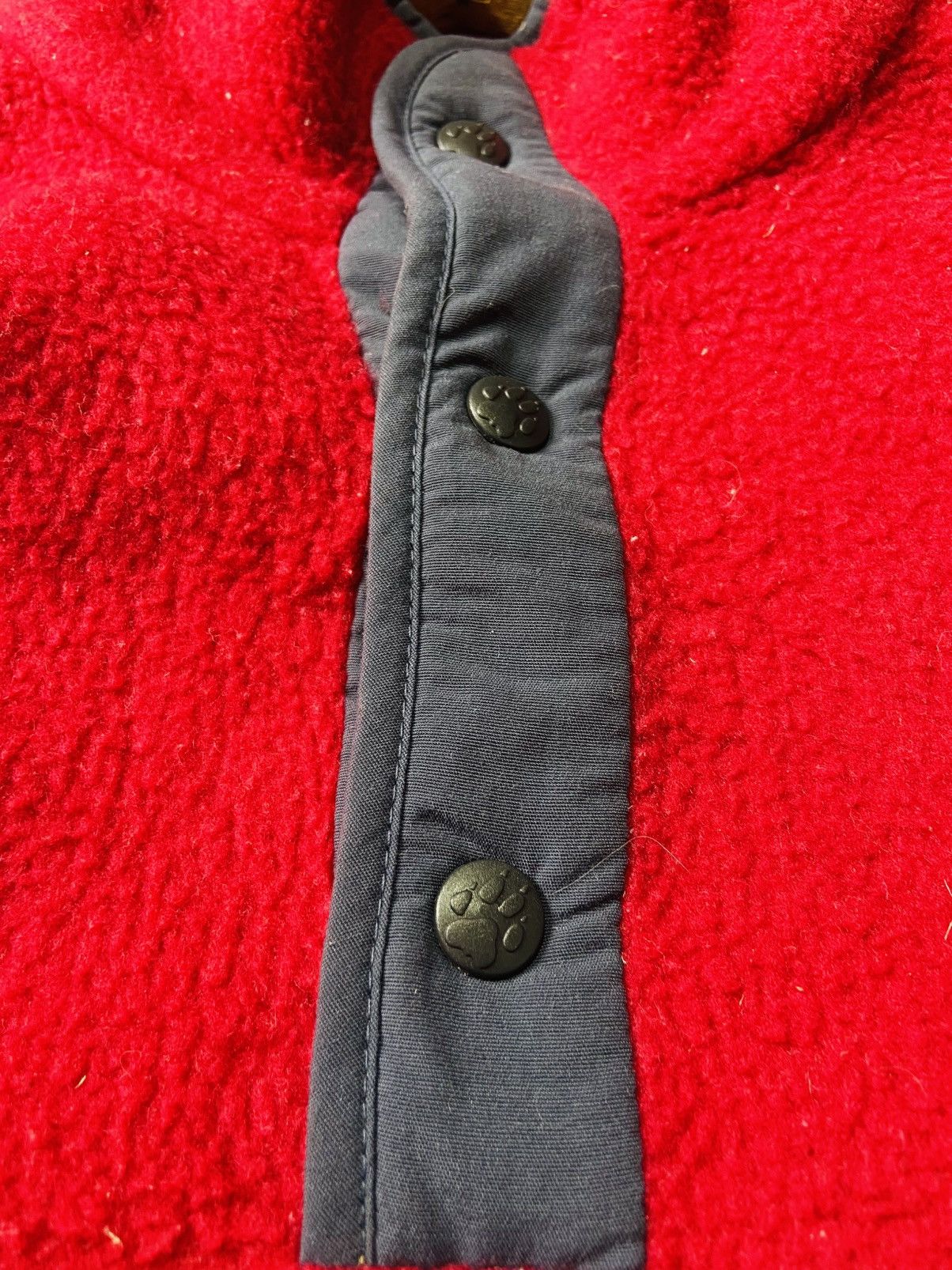 Jack Wolfskin Jack Wolfskin Polartec Haf Button Fleece Size US L / EU 52-54 / 3 - 7 Thumbnail
