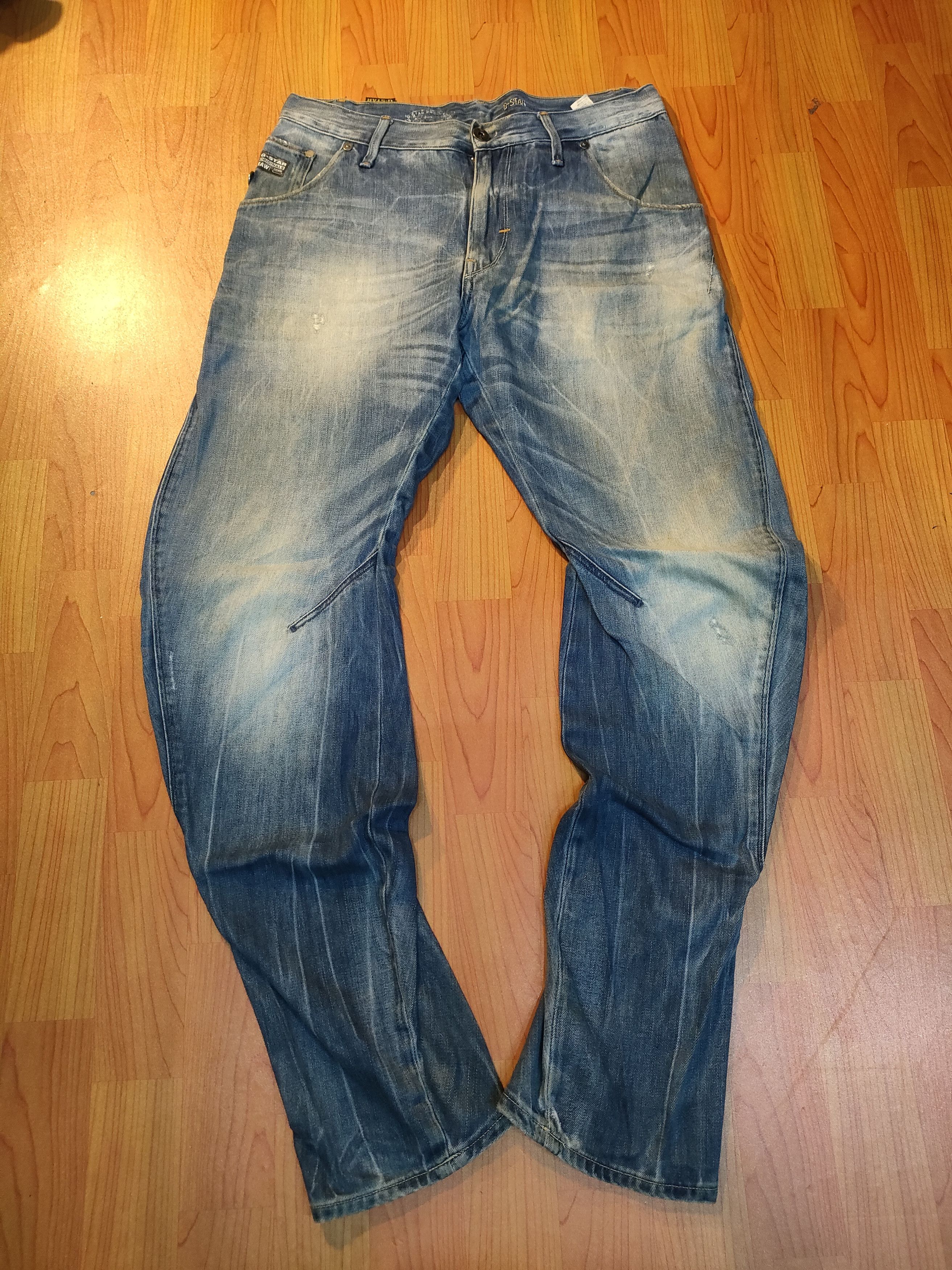 G-Star × Japanese Brand G-star Raw J Curve Jeans Size US 34 / EU 50 - 1 Thumbnail