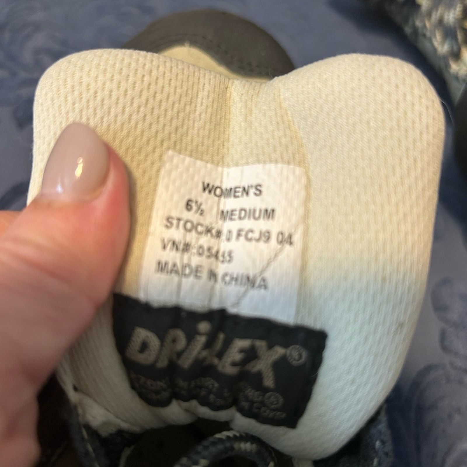 L.L. Bean LL Bean women's hiking boots white gray Dri-Lex size 6.5 Size US 6.5 / IT 36.5 - 6 Thumbnail