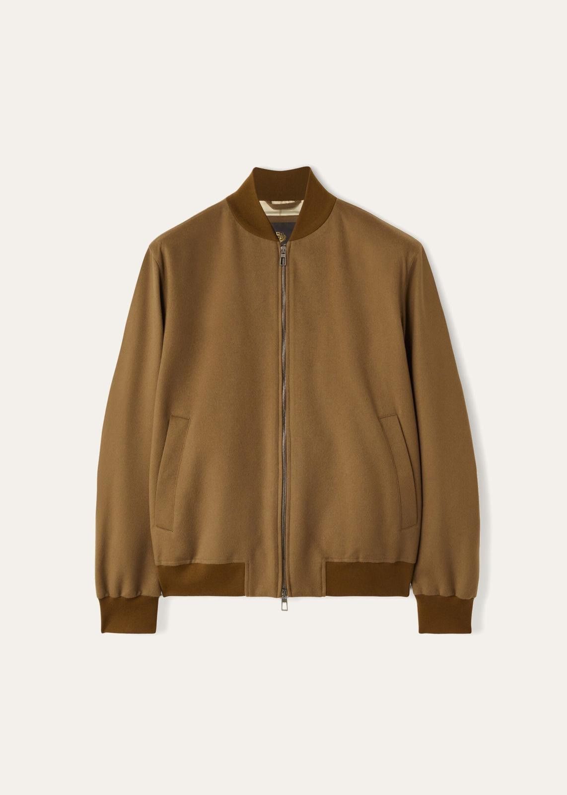 Loro Piana o1srvl11e1124 Lp Ivy Bomber Jacket in Brown Size US S / EU 44-46 / 1 - 1 Thumbnail