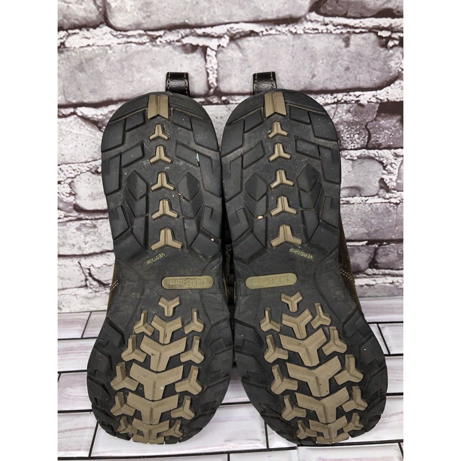 L.L. Bean L.L Bean Traverse 507184 Brown Leather Slip On Trail Shoes M Size US 9.5 / EU 42-43 - 14 Thumbnail