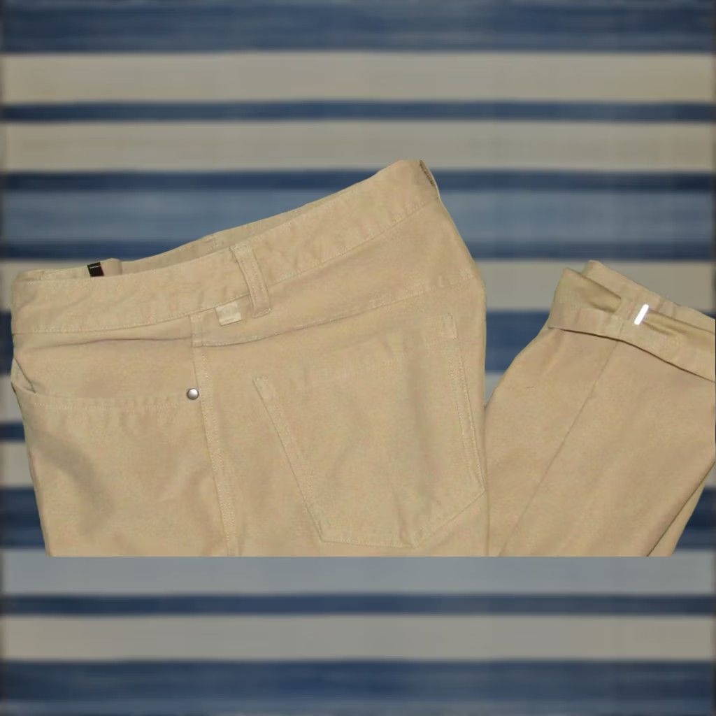 Lululemon LULULEMON Khaki Utilitech Chino Pants Slim Fit 31 x 31 Mens Pants Regular XS-XL not required (No) Size US 31 - 1 Thumbnail