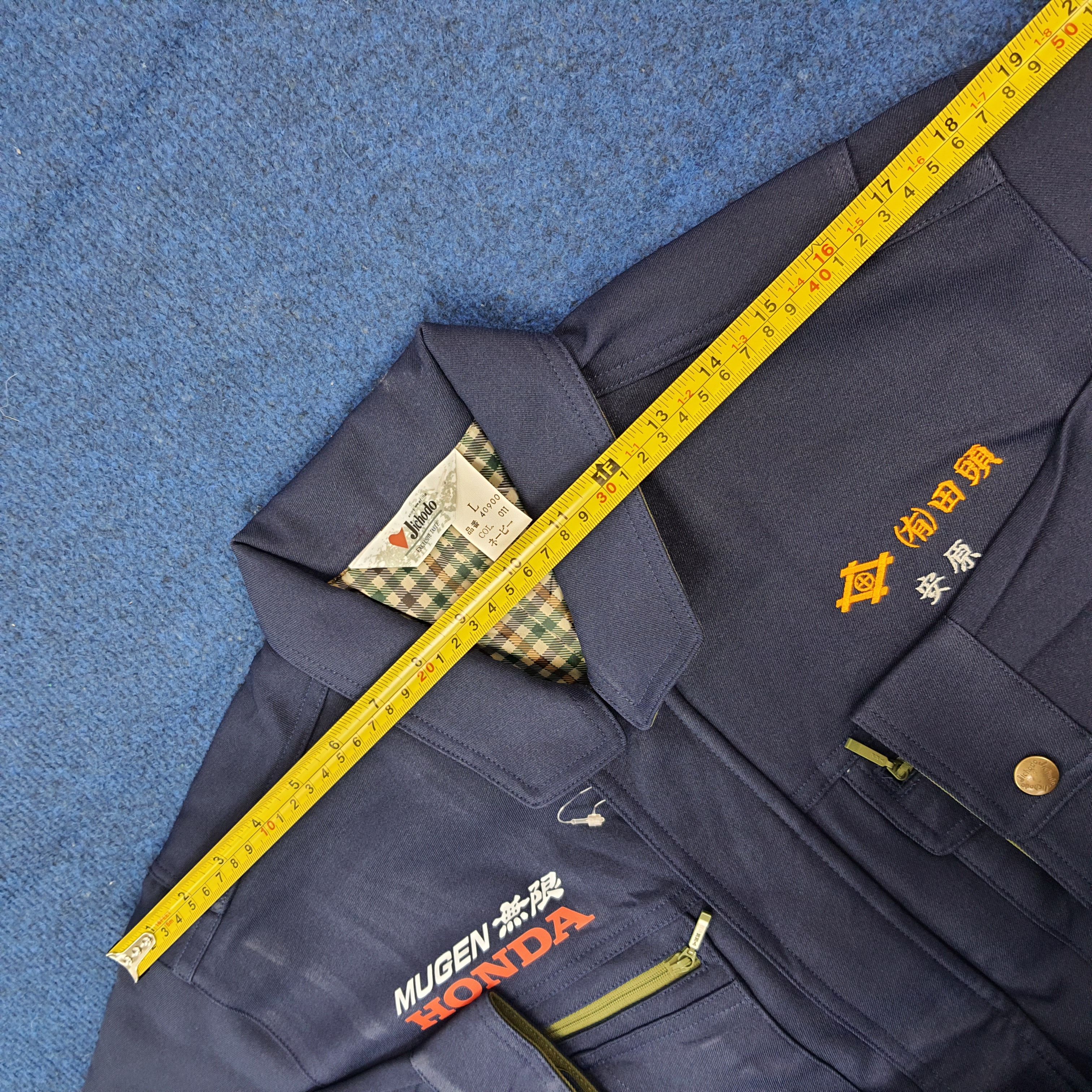 Japanese Brand Vintage Mugen Honda Motorsports Custom Logo Jacket C273N17 Size US M / EU 48-50 / 2 - 9 Thumbnail