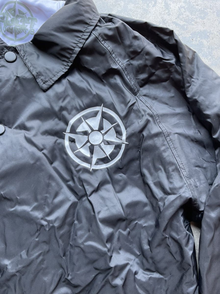 Vintage Plot Mvmnts Windbreaker Jacket Black Size US S / EU 44-46 / 1 - 2 Thumbnail