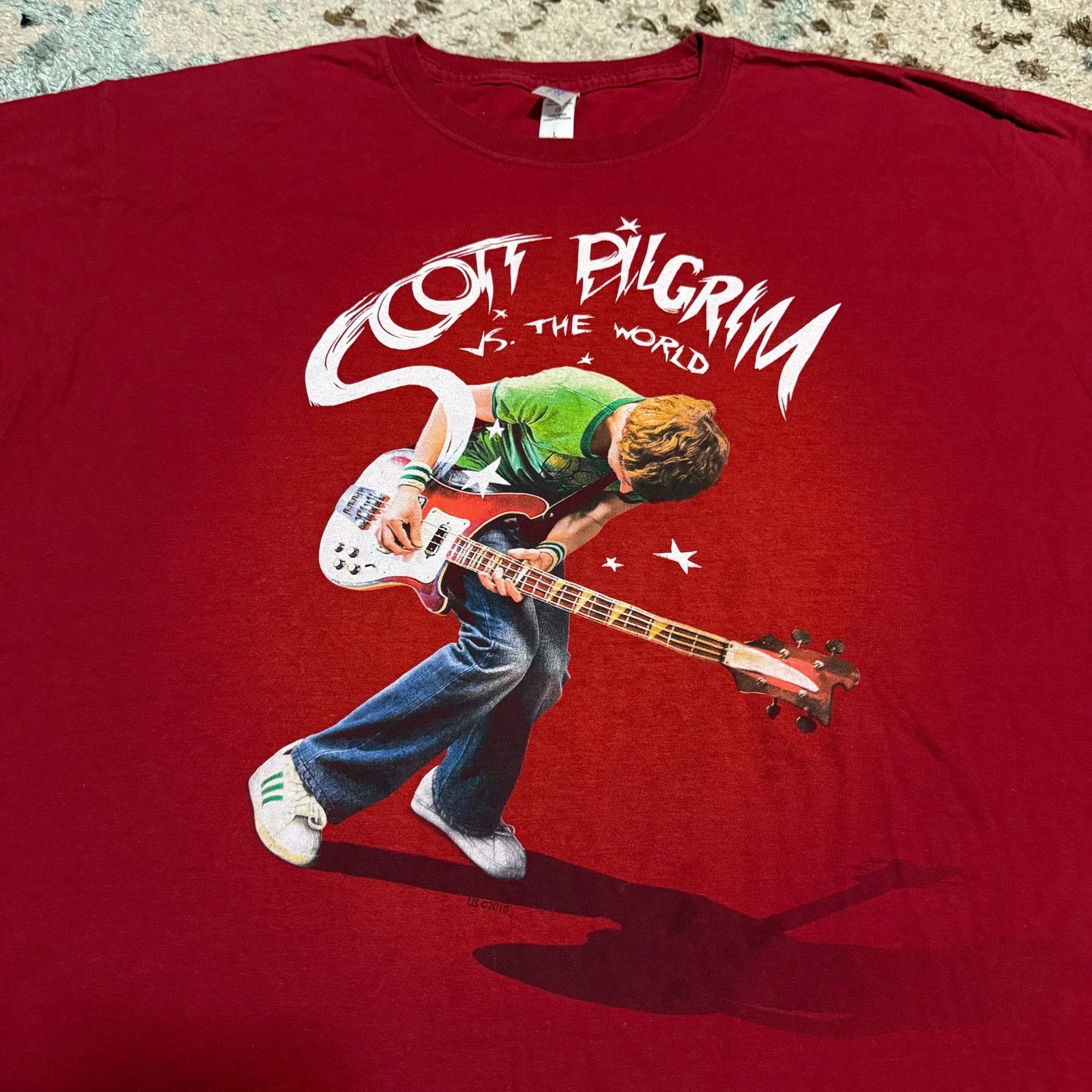 Gildan 2010 Scott Pilgrim vs the World Shirt Large Comic Con Size US L / EU 52-54 / 3 - 3 Thumbnail