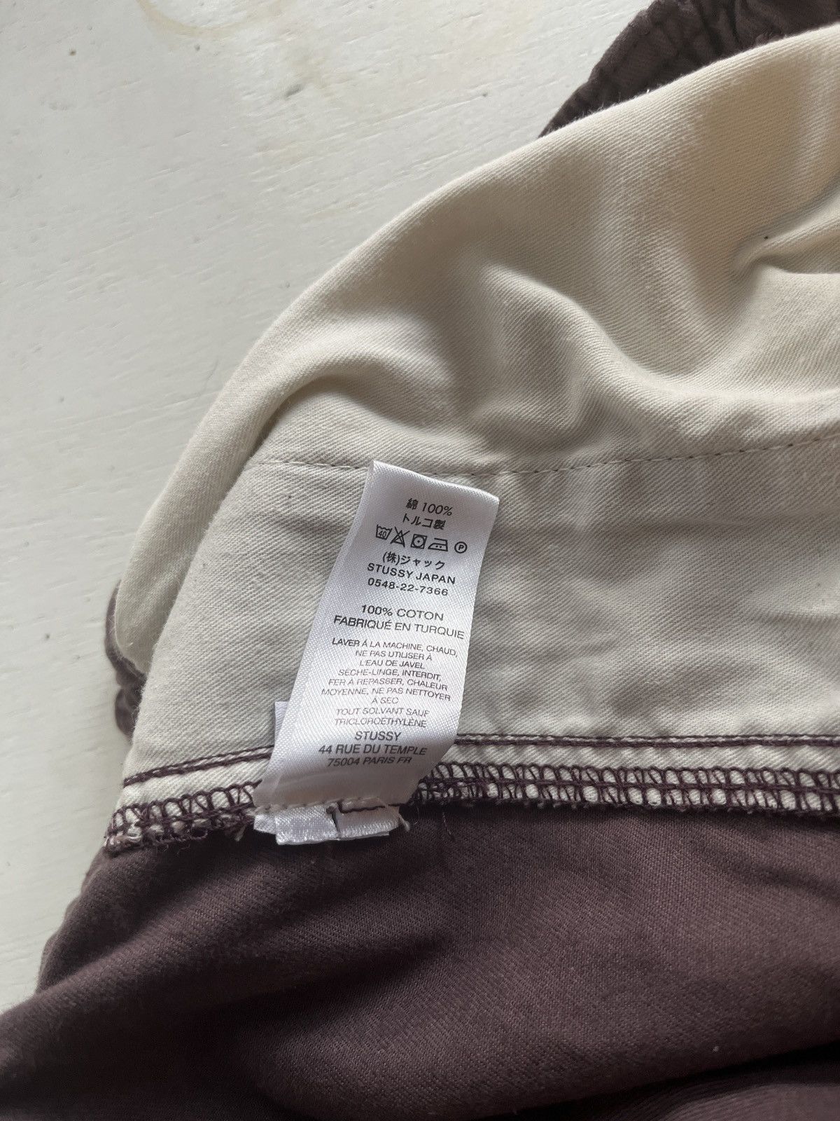 Stussy Stussy Brushed Beach Pant ‘Wine Purple’ Size US 38 / EU 54 - 8 Thumbnail