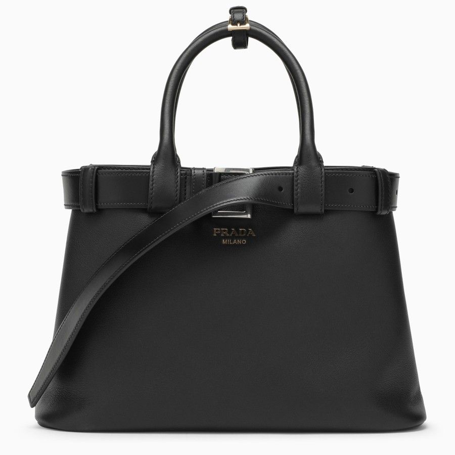 Prada o1d2blof0924 Size : OS / Leather Buckle Bag In Black Size ONE SIZE - 1 Thumbnail