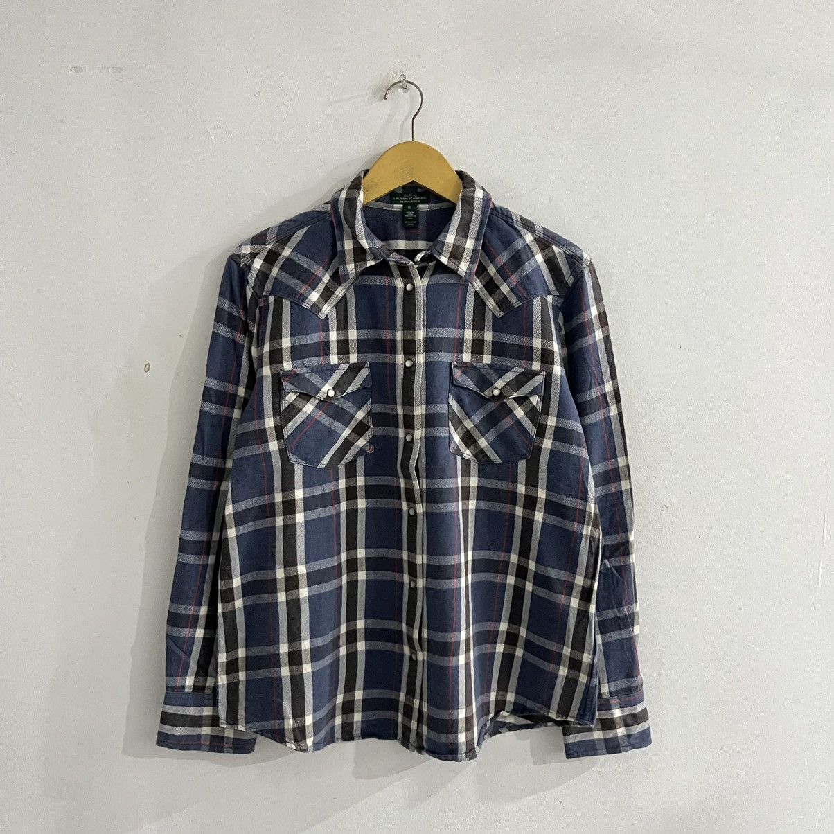 Lauren Ralph Lauren LRL - Western Flannel Button Up Size US XL / EU 56 / 4 - 1 Thumbnail