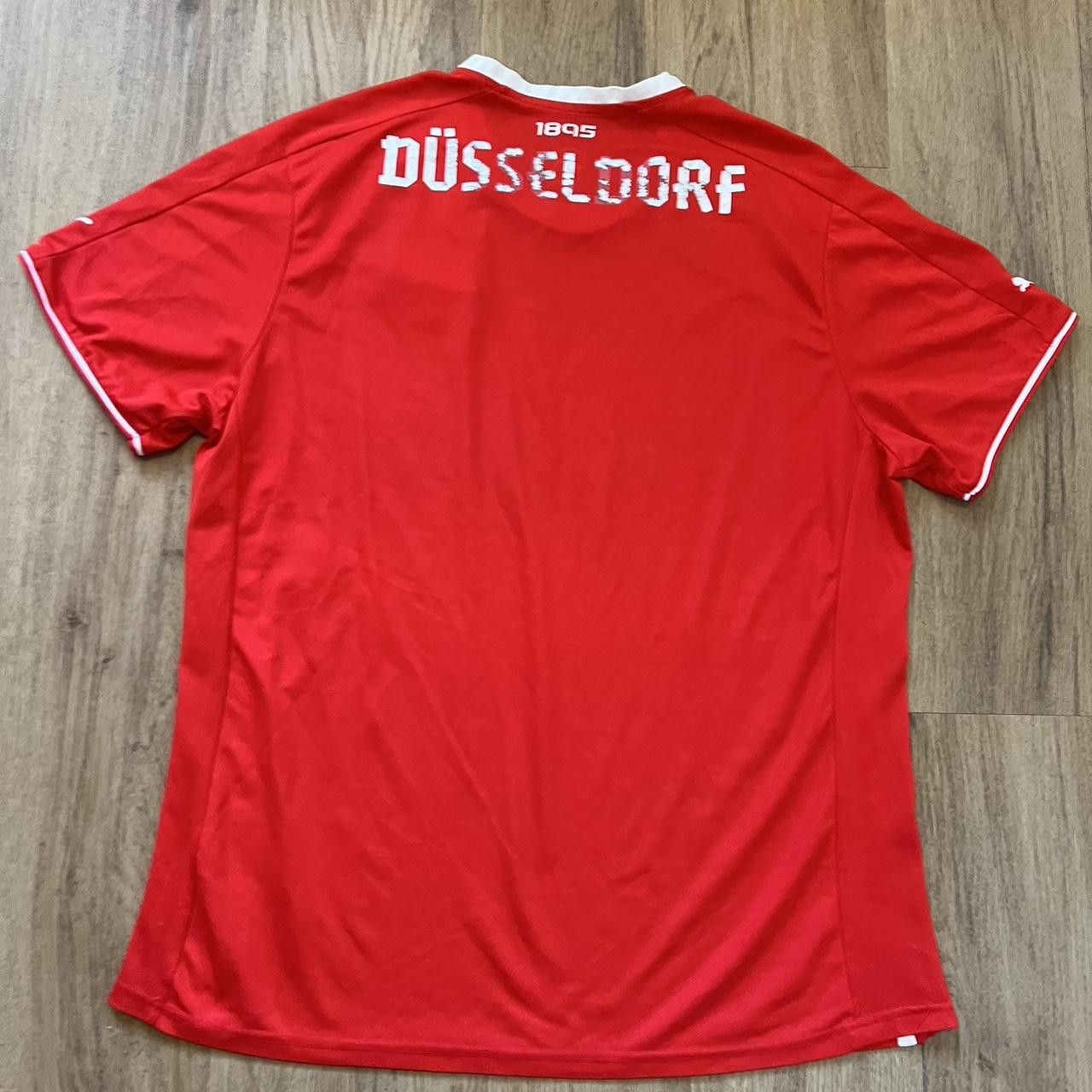 Puma Puma Dusseldorf home shirt 2012-13 red and white Size US XXL / EU 58 / 5 - 2 Thumbnail