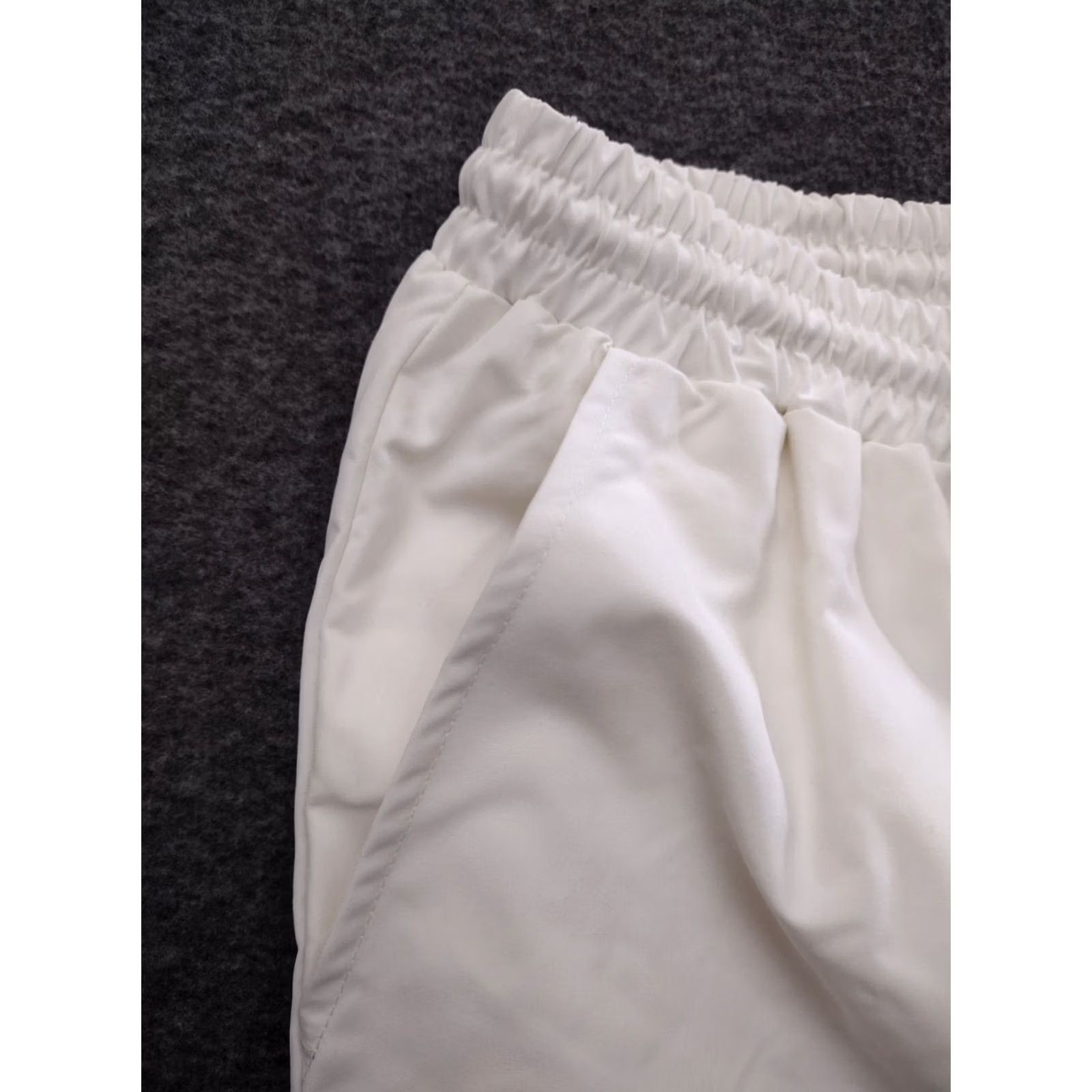 Vintage Stylus Ladarius Campbell Cargo Pants Men Adjustable Stretch Ivory Size L Size US 33 - 7 Thumbnail