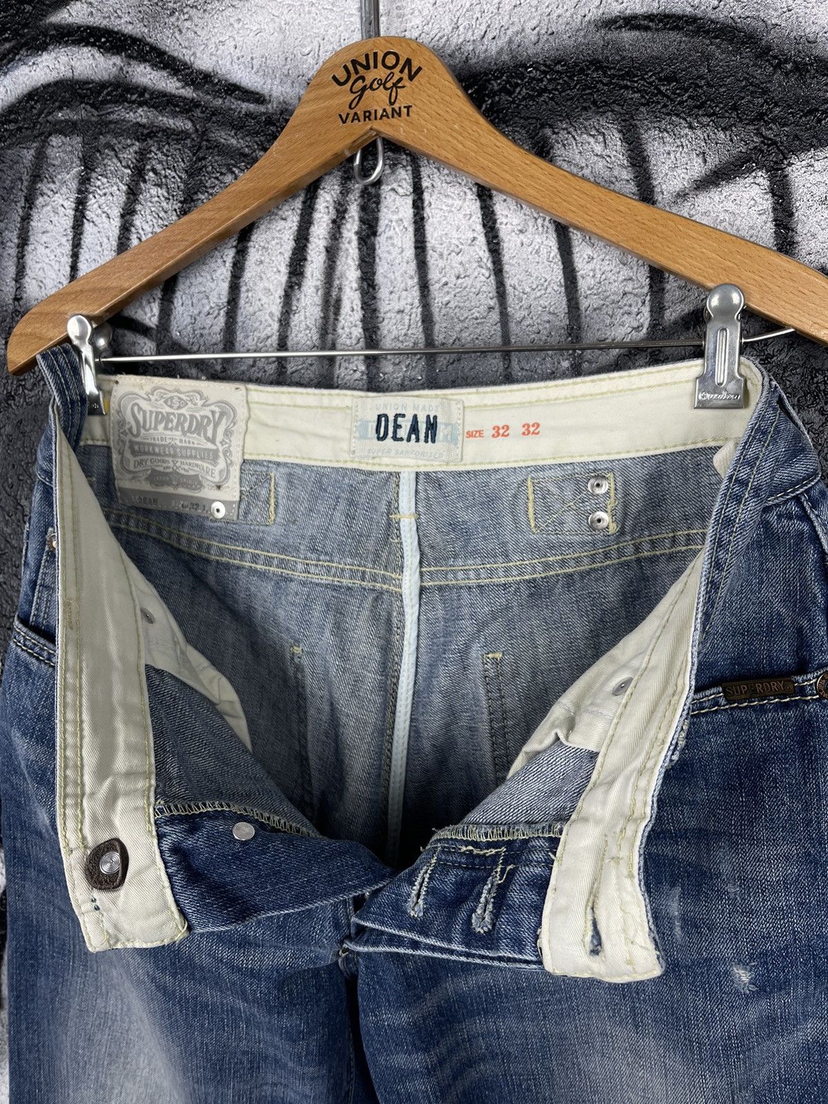 Superdry SuperDry Japanese Denim Dean Jeans Men’s Size W32 L32 Size US 33 - 13 Thumbnail