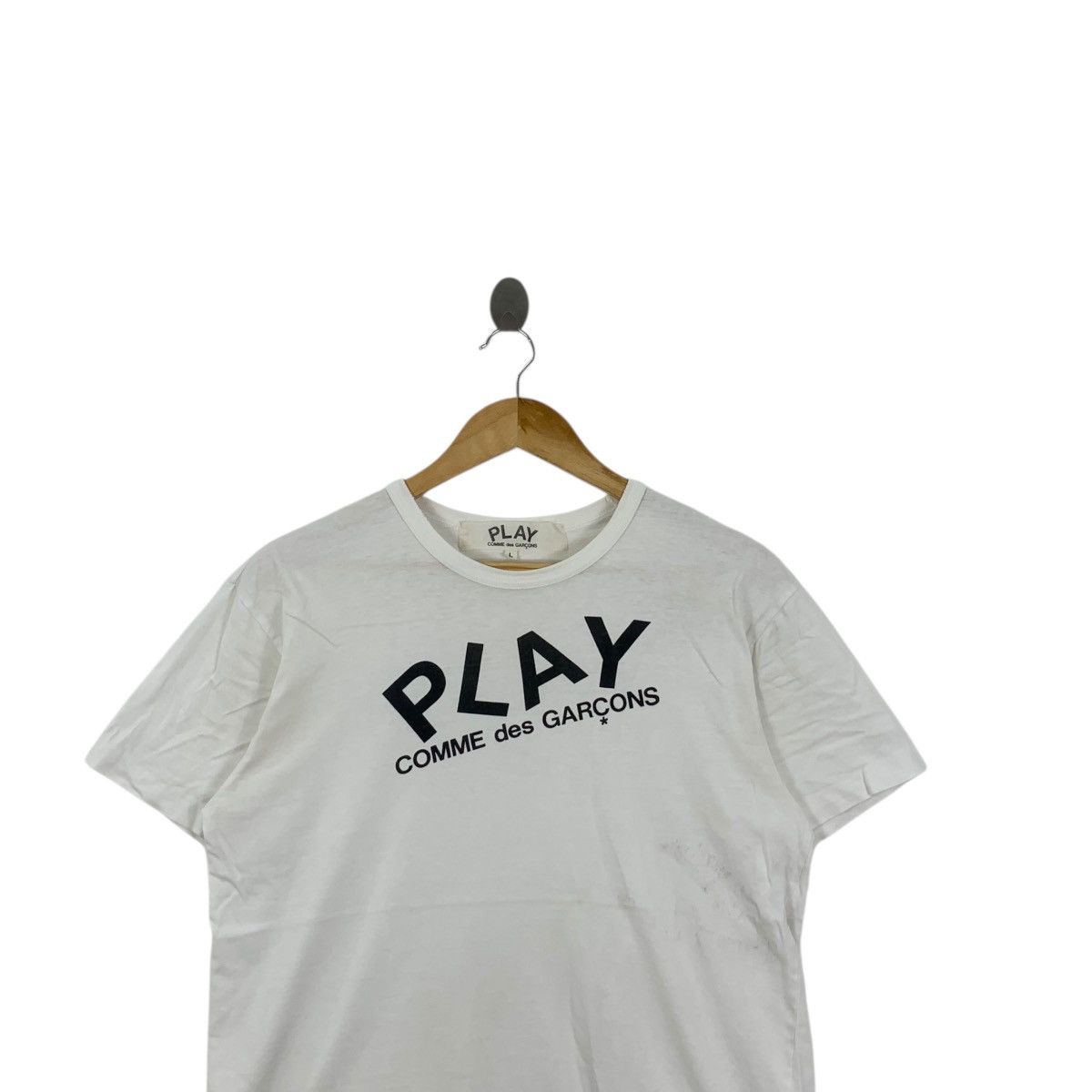 Comme des Garcons Vintage COMME DES GARCONS PLAY Collection Tee Shirt Top Size L / US 10 / IT 46 - 2 Thumbnail