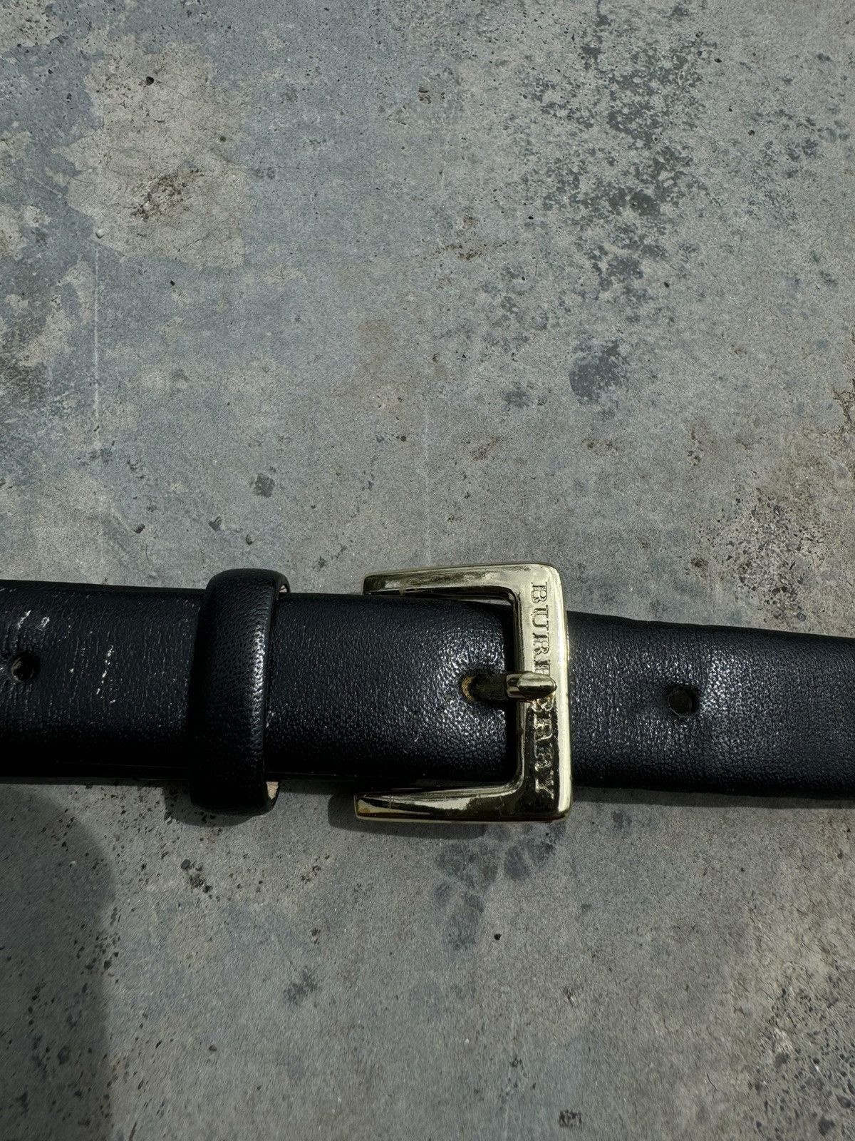 Burberry Burberry Horsebit Leather Waist Belt 82cm Size ONE SIZE - 2 Thumbnail