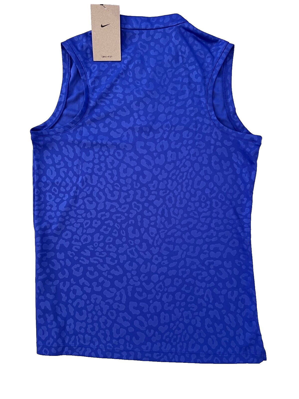 Nike Nike DO6770 430 Victory Sleeveless Golf Tank Blue ( S ) Size S / US 4 / IT 40 - 4 Thumbnail