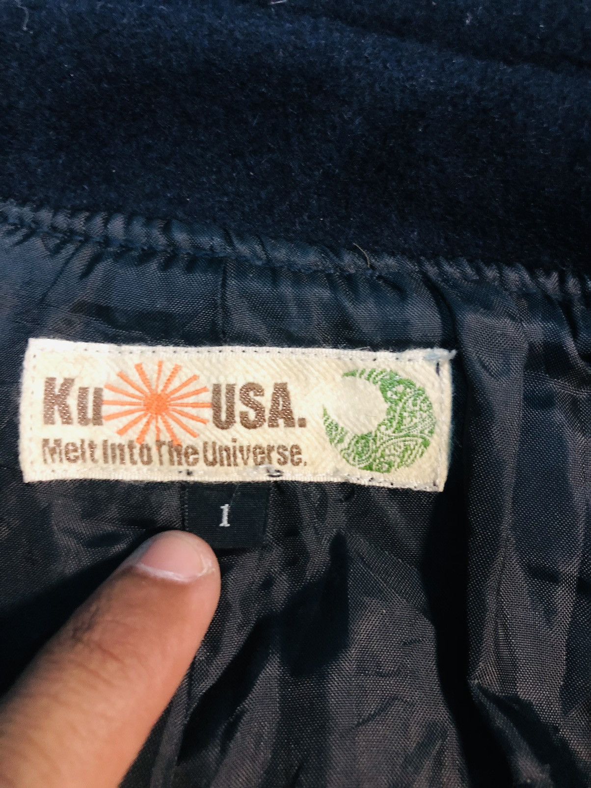 Japanese Brand Ku Usa Melt Into The Universe Double Brested (29) Size US S / EU 44-46 / 1 - 9 Thumbnail