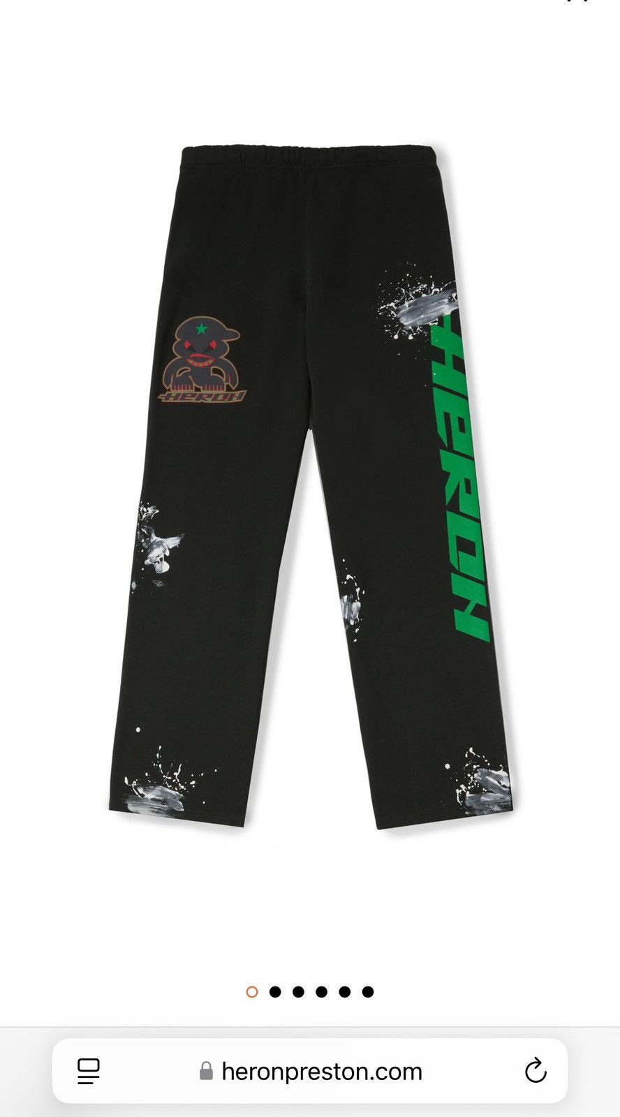 Heron Preston Heron Preston Monster sweat pants Size US 36 / EU 52 - 1 Thumbnail