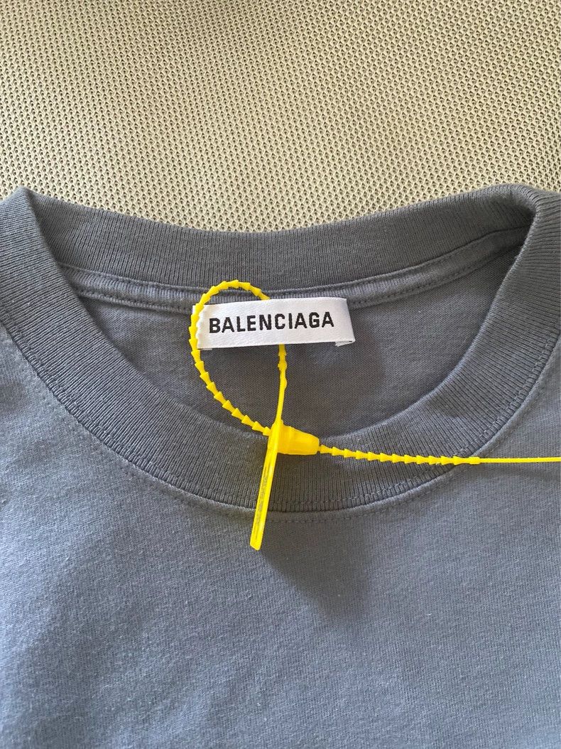 Balenciaga Balenciaga Band Portrait Print Logo Vintage Short Sleeve T- Size S / US 4 / IT 40 - 2 Thumbnail