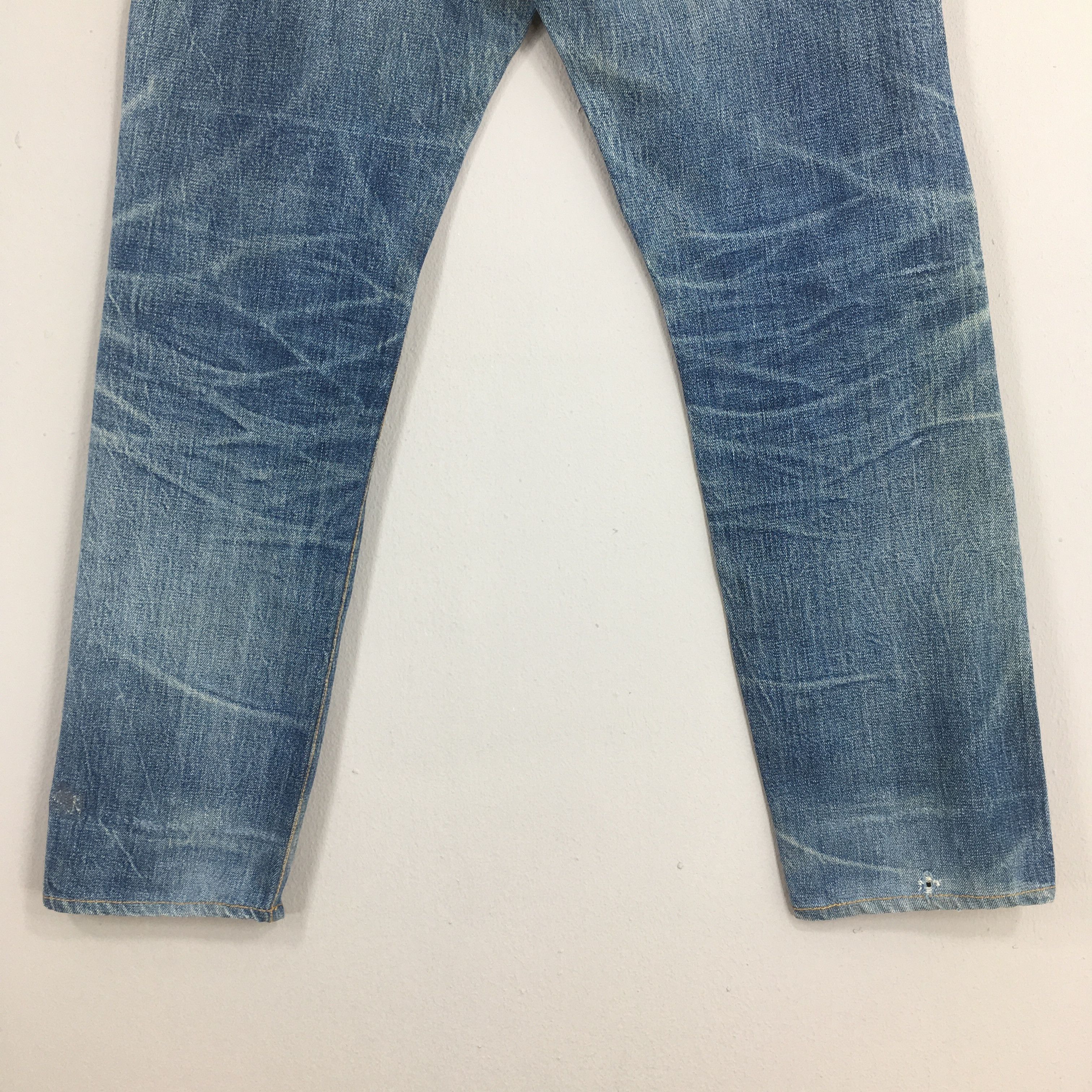 Eternal Size 28x29 Vintage 90s Sewing Chop Crafted Japan Jeans S97 Size US 28 / EU 44 - 13 Thumbnail