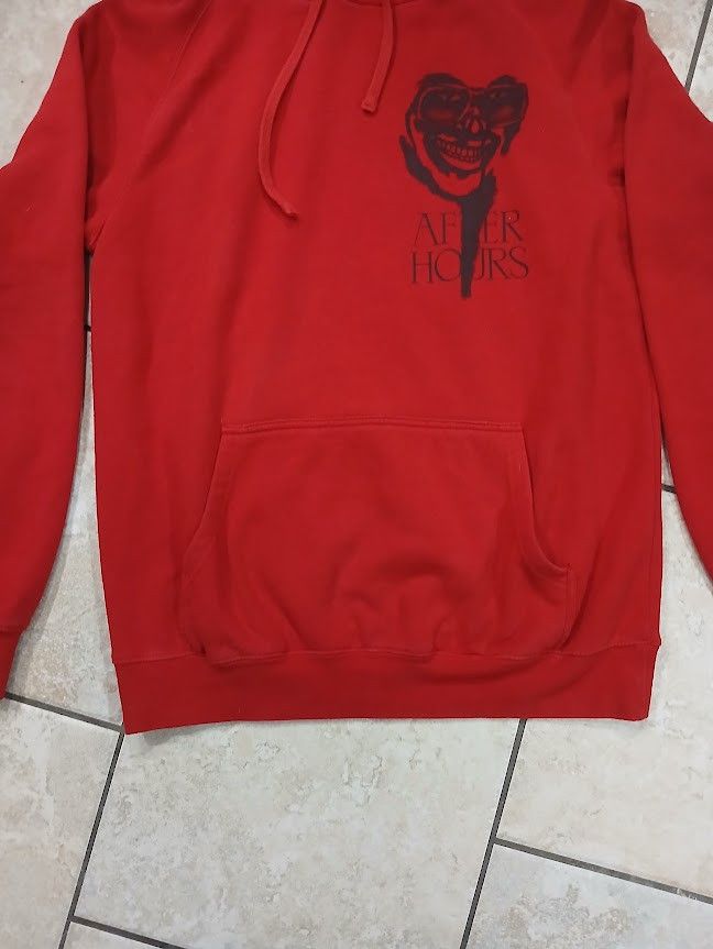 XO M - The Weeknd SS20 Insomniac Pullover Hoodie Red Size US M / EU 48-50 / 2 - 3 Thumbnail