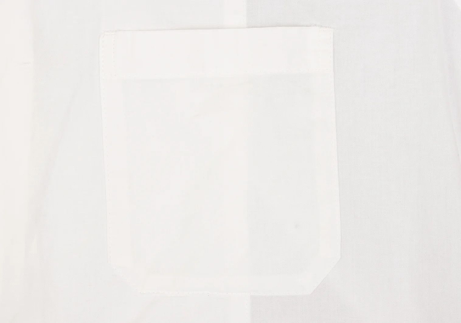 Yohji Yamamoto Yohji Yamamoto Cotton Double Design Short-Sleeve Shirt Size US M / EU 48-50 / 2 - 7 Thumbnail