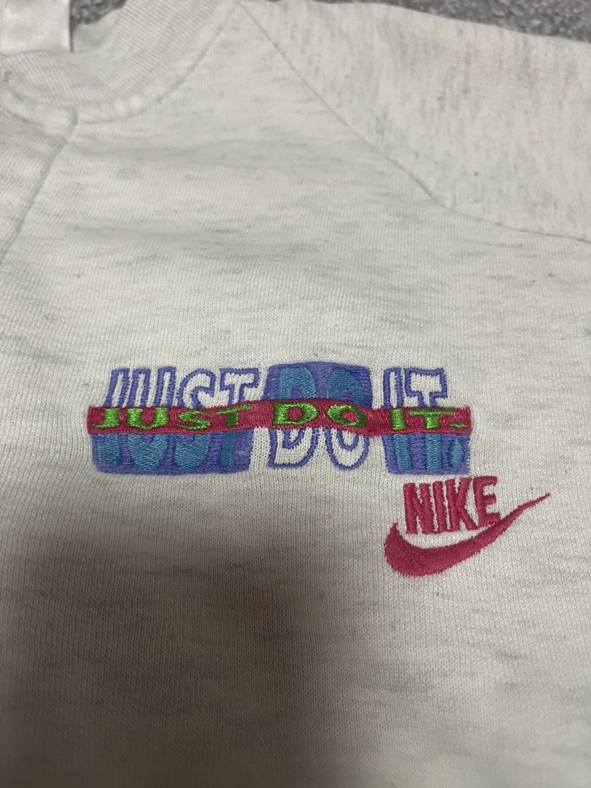 Nike Nike Just Do It Embro Logo Vintage Henley T-Shirt Size M Size M / US 6-8 / IT 42-44 - 5 Thumbnail