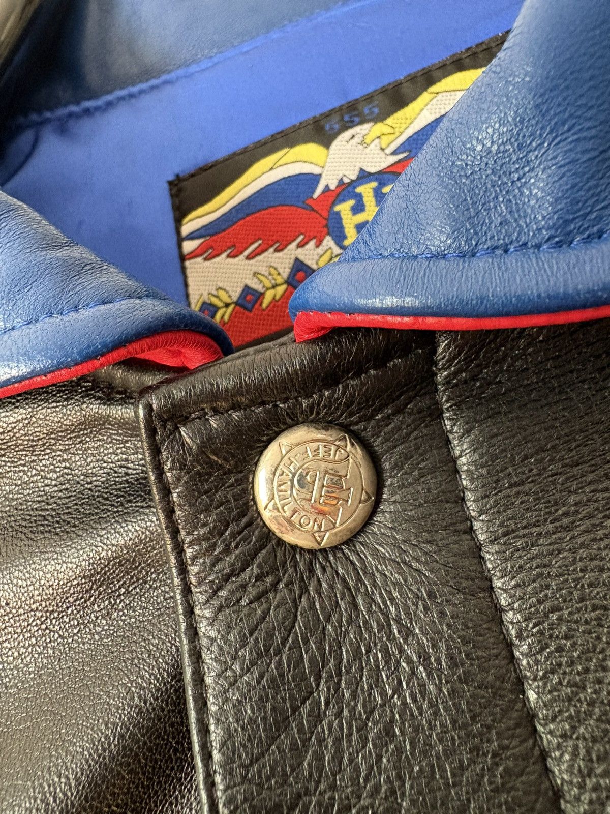 Designer × Jeff Hamilton Jeff Hamilton Vintage Leather Jacket – Lone Star – 1991 Size US M / EU 48-50 / 2 - 10 Thumbnail