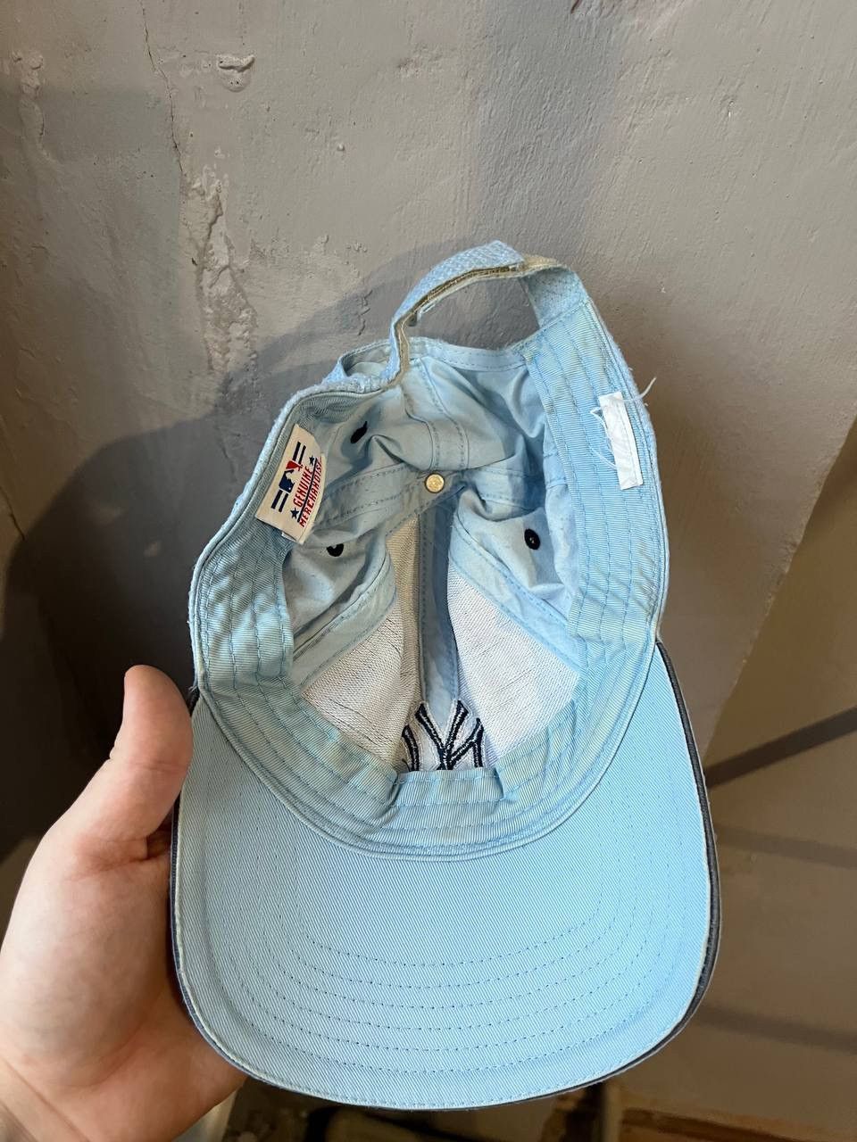 Vintage NEW YORK YANKEES VINTAGE BASEBALL CAP GENUINE MERCHANDISE OS Size ONE SIZE - 5 Thumbnail