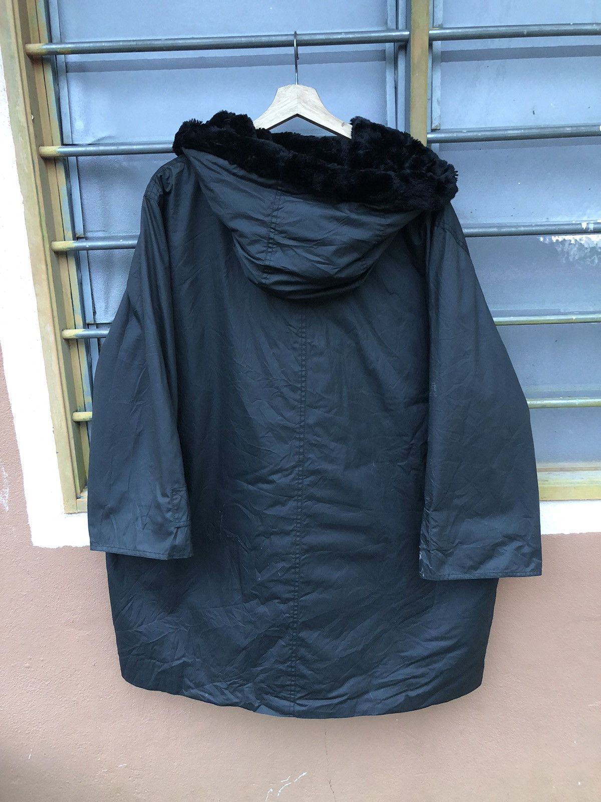 Max Mara Vintage Weekend Max Mara Fur Hoodie Jacket Size XL / US 12-14 / IT 48-50 - 8 Thumbnail