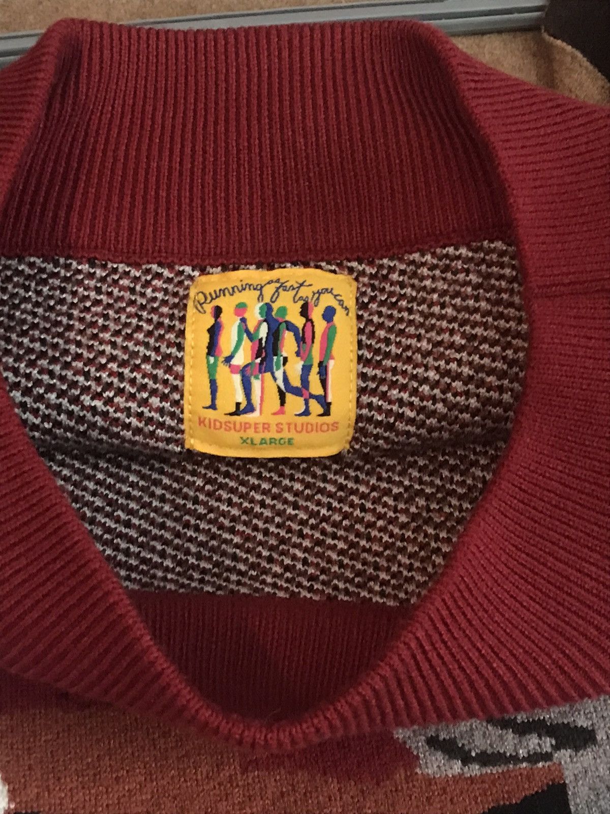KidSuper Neighborhood Champs Knit Sweater Size US XL / EU 56 / 4 - 5 Thumbnail