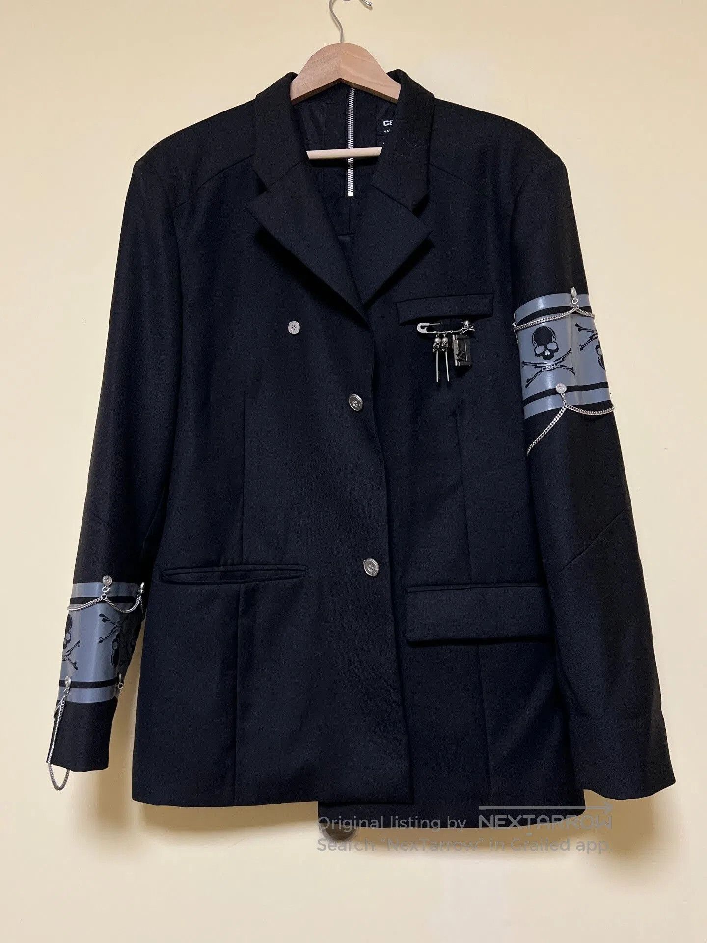 Mastermind Japan C2H4 x Mastermind Japan MMJ Wool Blazer. Size US XL / EU 56 / 4 - 2 Thumbnail