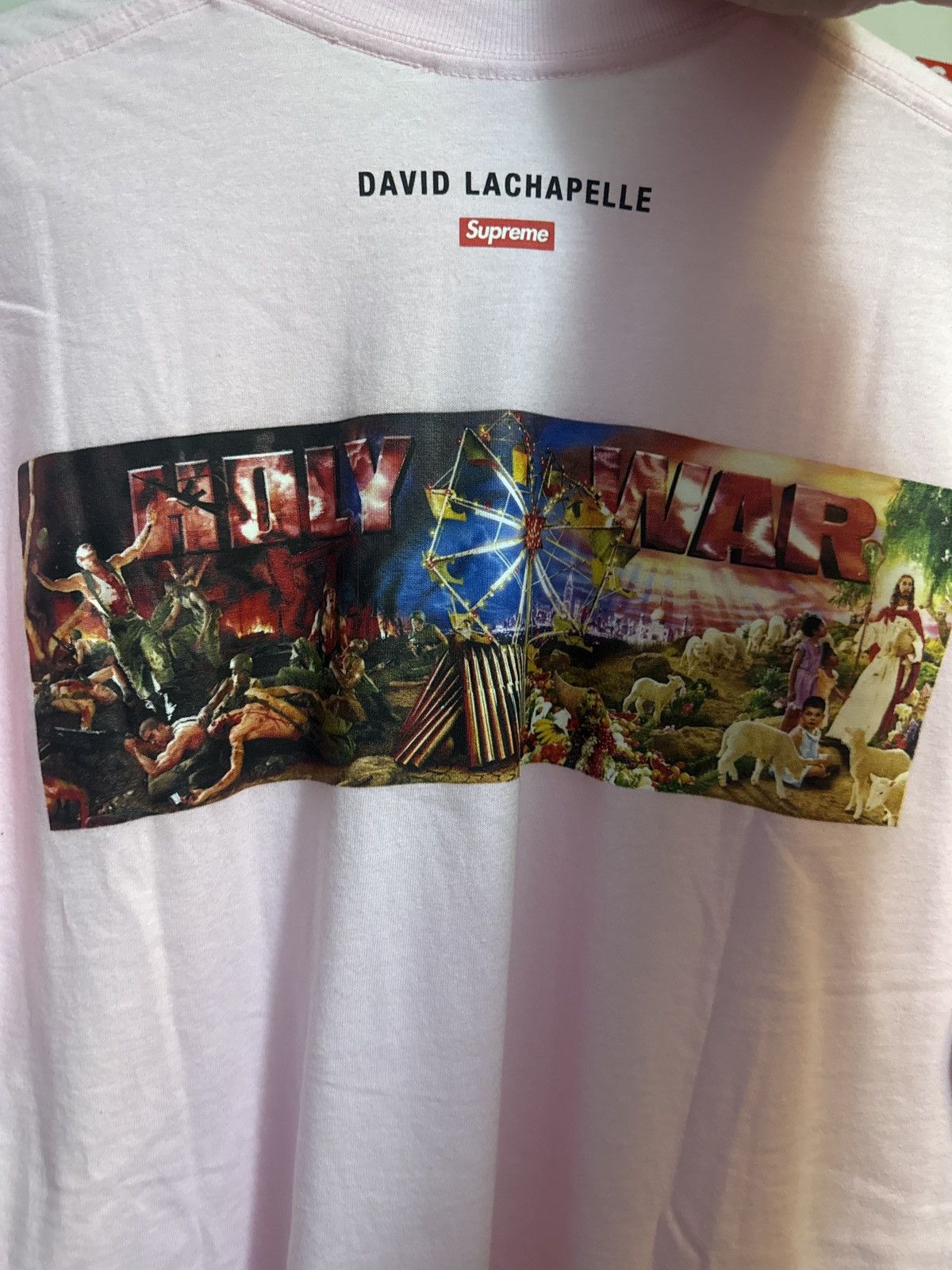 Supreme Supreme Holy War Tee Size US XL / EU 56 / 4 - 4 Thumbnail