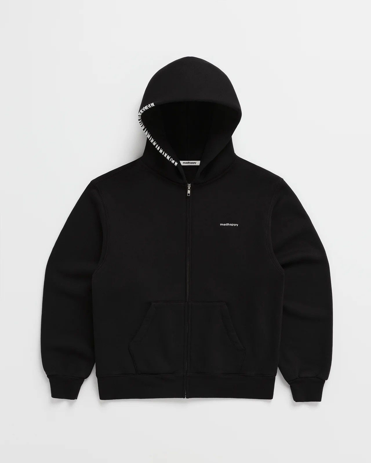 Madhappy MadHappy Black zip up hoodie size M Size US M / EU 48-50 / 2 - 1 Thumbnail