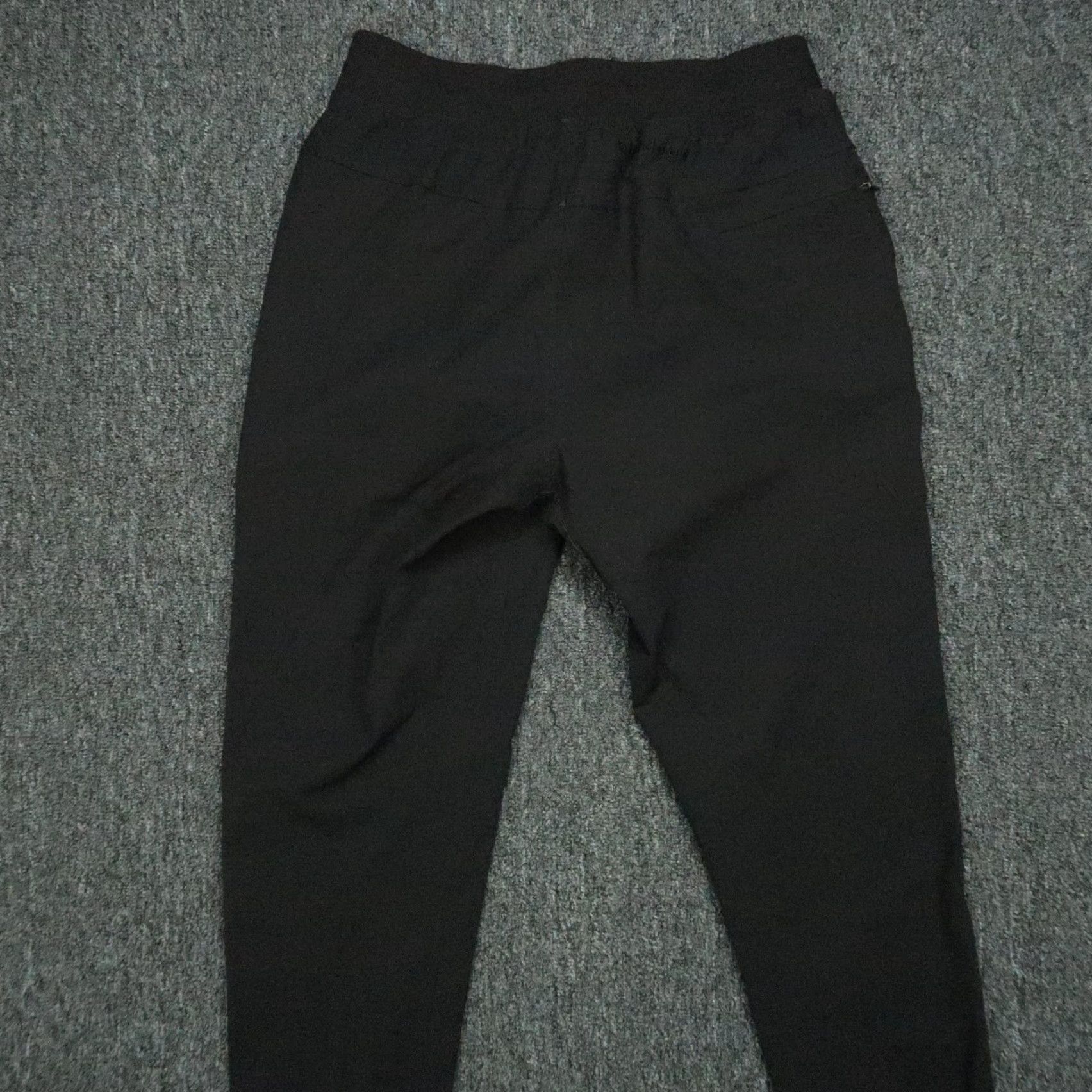Vintage Birddogs Men Pants Medium Black Joggers Drawstring Zip Pocket Stretch Athletic Size US 31 - 6 Thumbnail