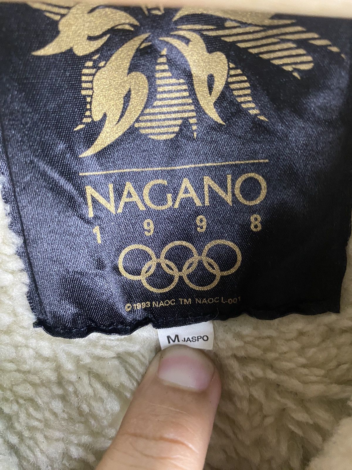 Mizuno 90s Mizuno Nagano Japan Olympic Team Sherpa Jacket Size US M / EU 48-50 / 2 - 12 Thumbnail