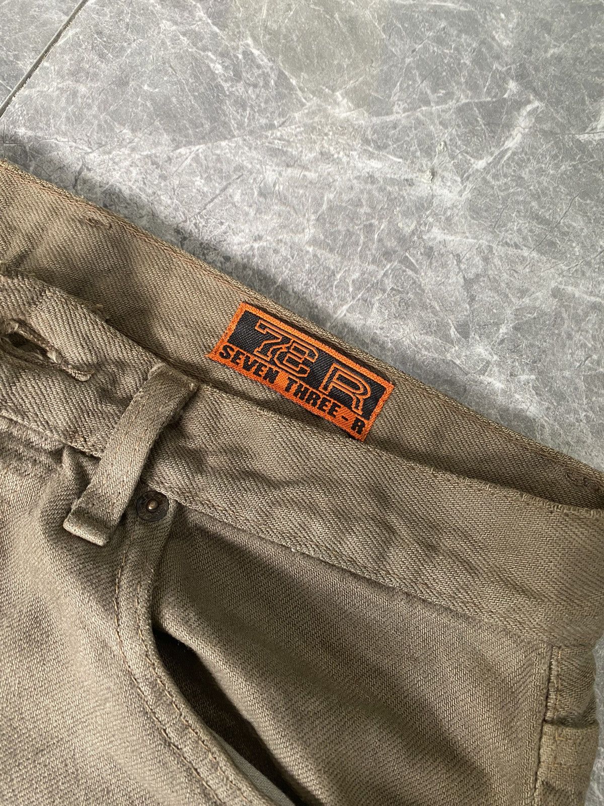 Levi's Vintage 90’s Levis 501 x 73-R Distressed Denim Jeans Size US 32 / EU 48 - 4 Thumbnail