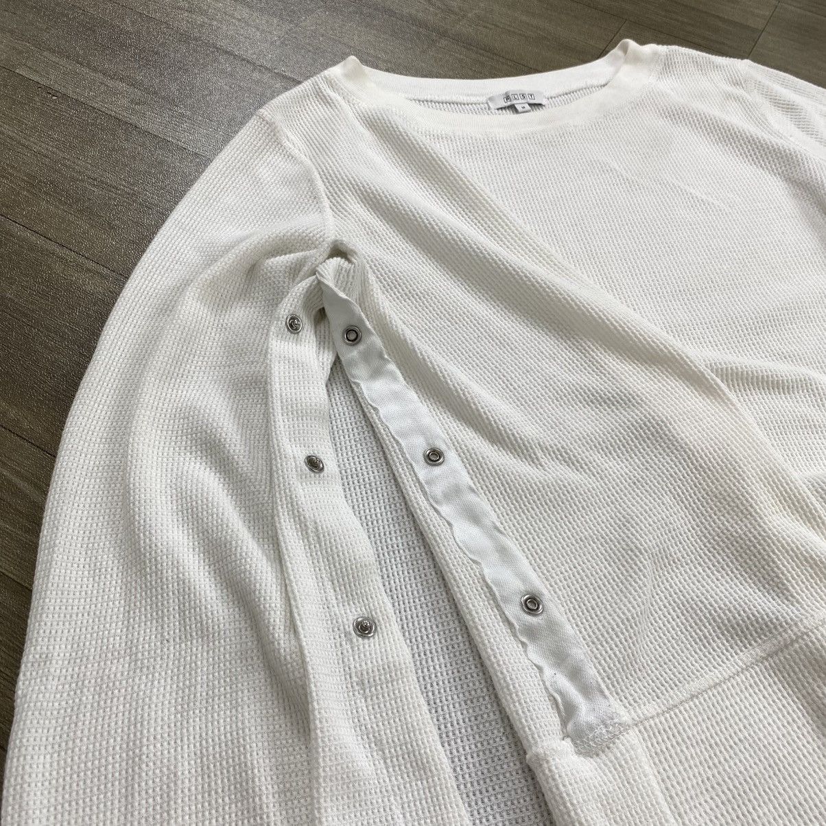 Japanese Brand Hype Issey Miyake PLST Plain Minimalist Button Sweatshirt Size US M / EU 48-50 / 2 - 4 Thumbnail