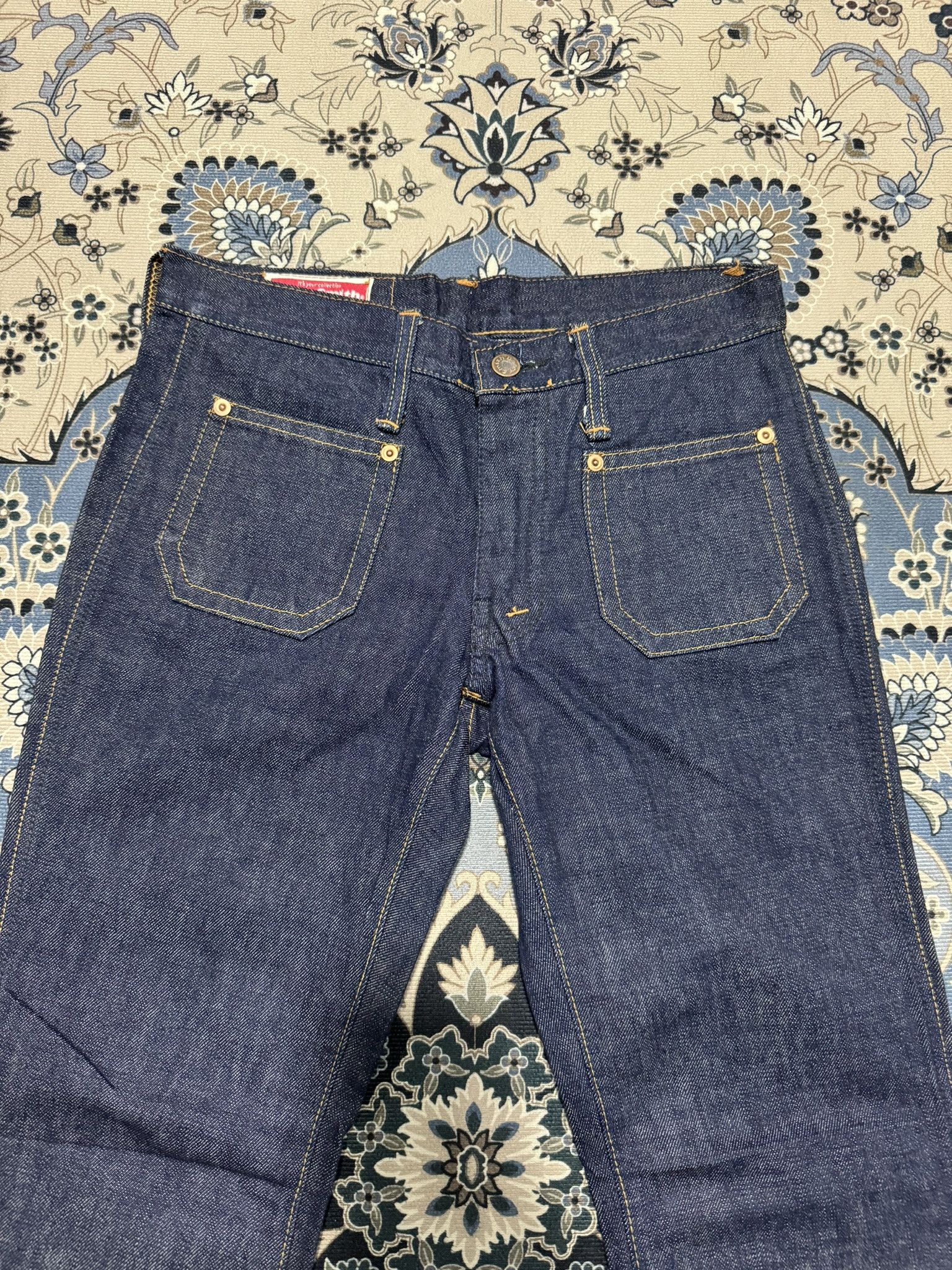 Beauty Beast × Japanese Brand Vintage Flared Betty Smith Bush Pants Jeans Kapital Size 30" / US 8 / IT 44 - 3 Thumbnail