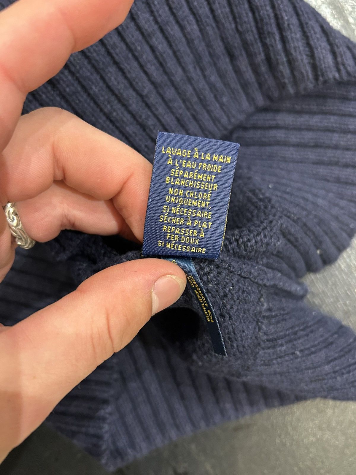 Polo Ralph Lauren Polo Ralph Lauren Bear Sweater Navy Size US S / EU 44-46 / 1 - 6 Thumbnail