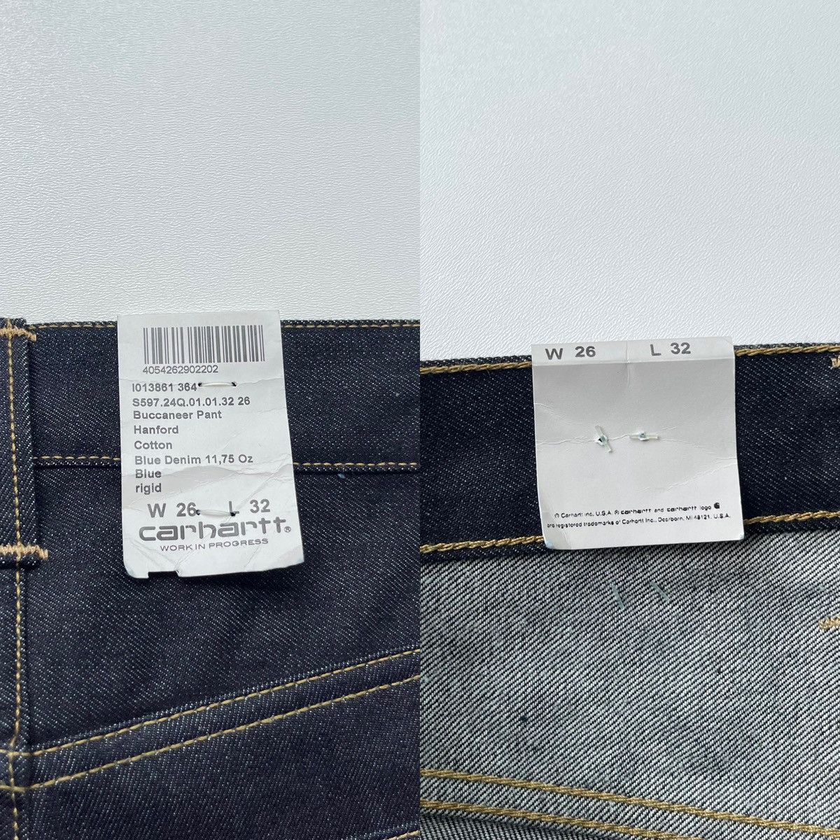 Carhartt Wip Carhartt WIP NWT Buccaneer Denim 11,75 Oz Pants Jeans Blue Size US 26 / EU 42 - 7 Thumbnail