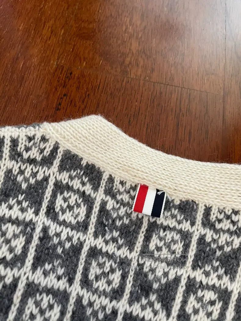 Thom Browne Thom Browne Plaid Sweater Size US S / EU 44-46 / 1 - 7 Thumbnail