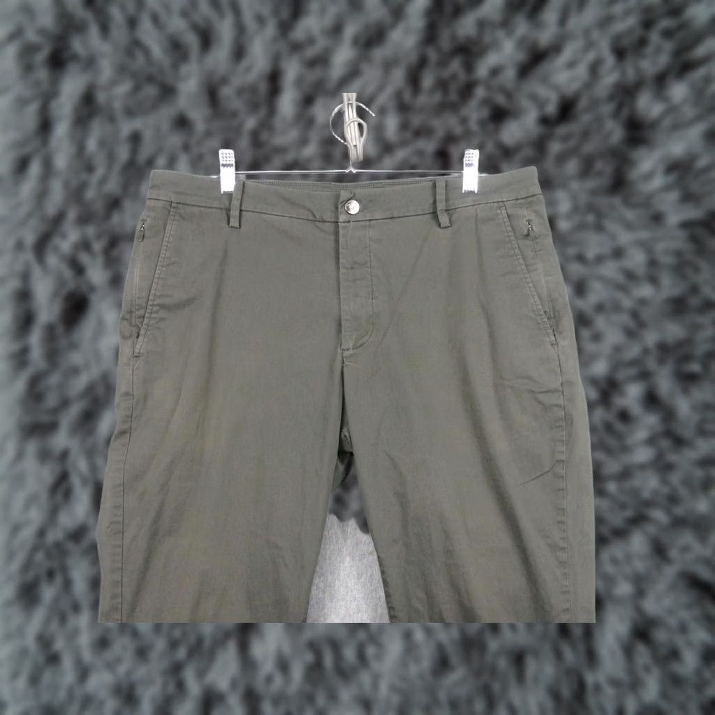 Vintage Birddogs Pants Mens 36 Green 36x36 Stretch Chino Lined Zip Pockets Boomstick Size US 36 / EU 52 - 1 Thumbnail