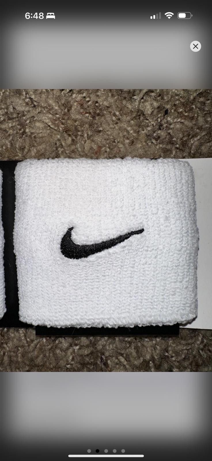 Nike Nike Tennis Premier Sportswear Running Band Blue 2pcs Wristband Bundle Size ONE SIZE - 6 Thumbnail