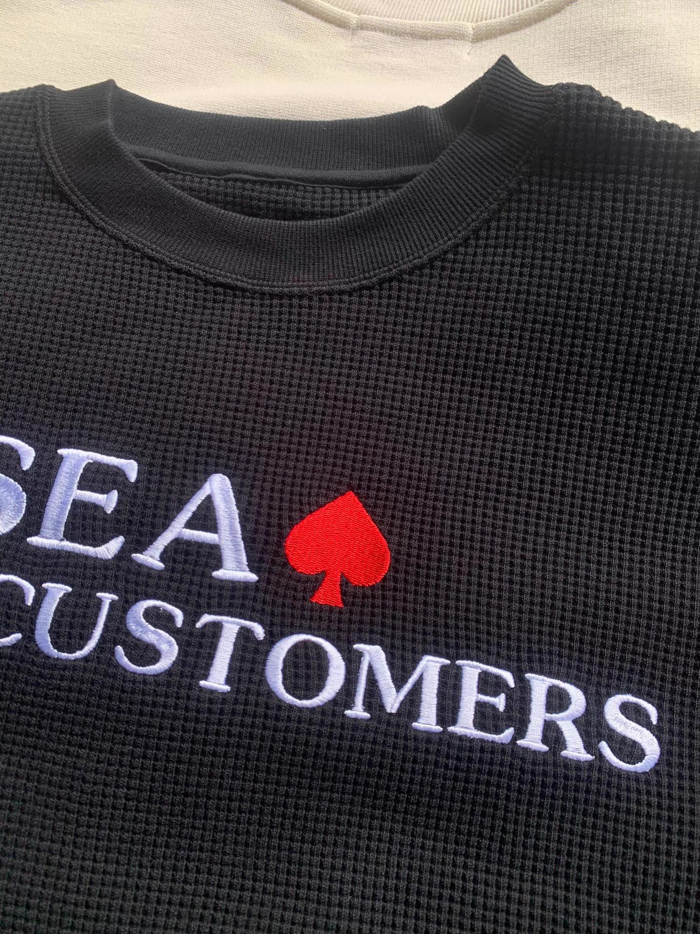 Supreme WIND AND SEA Waffle Crew Neck Shirt Ｑ22 Size US M / EU 48-50 / 2 - 5 Thumbnail